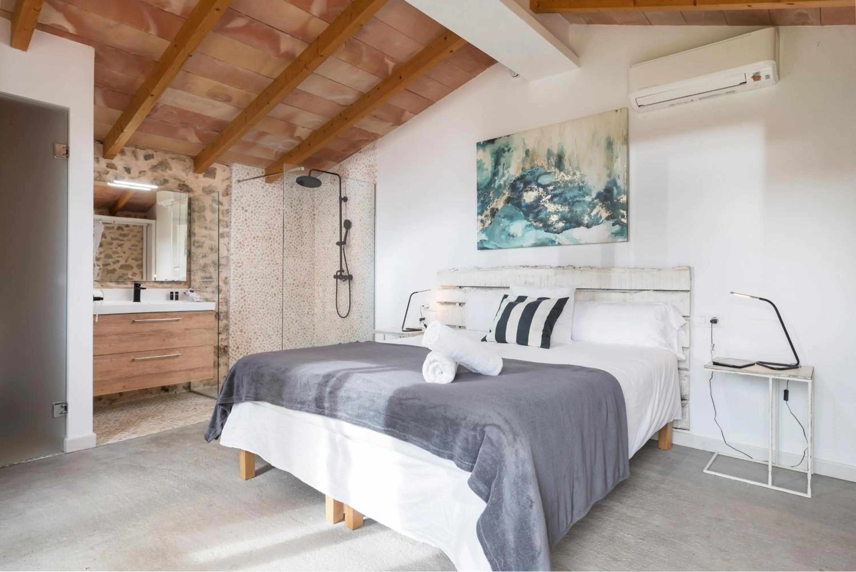 Bed in Hotel Turixant