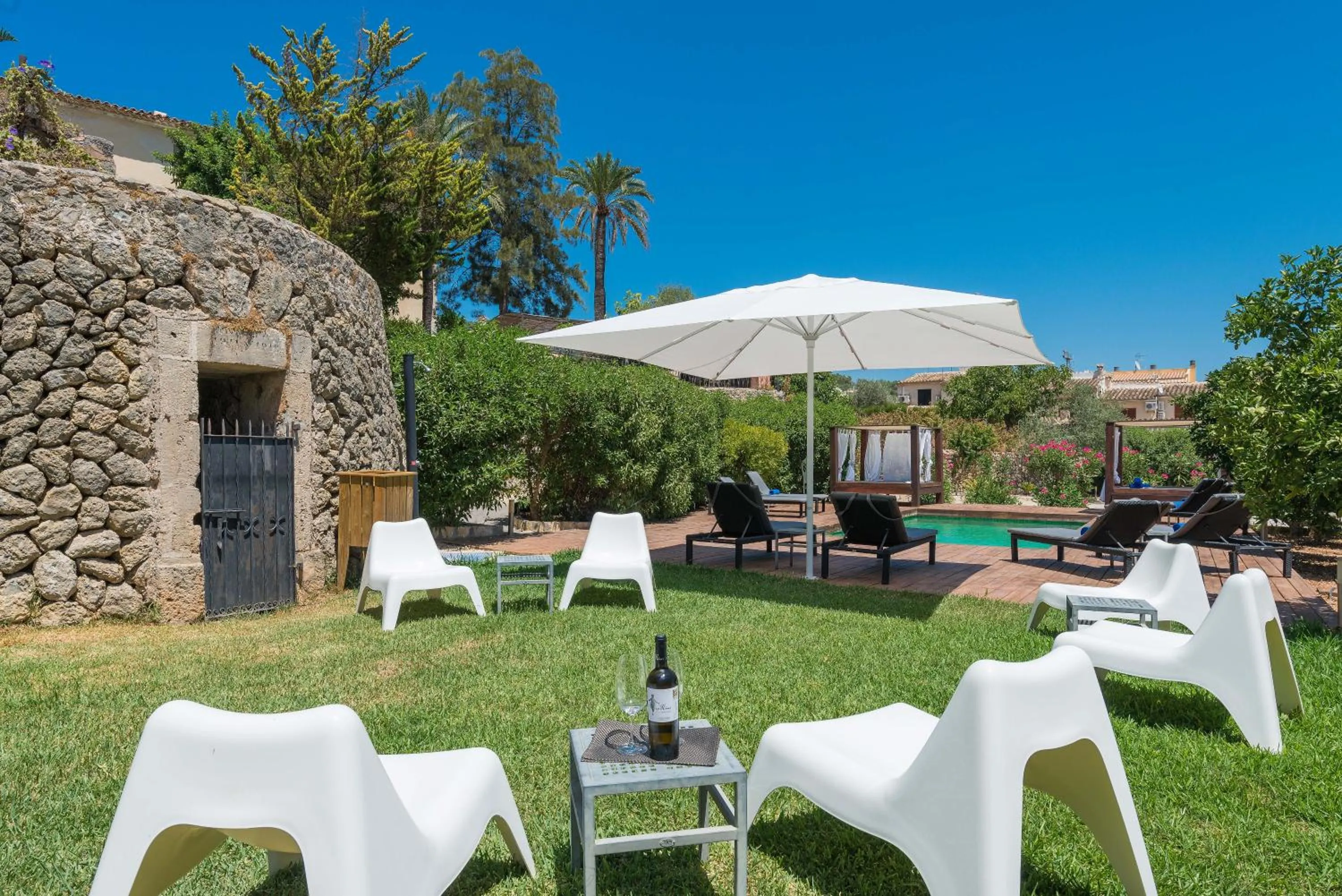 Garden in Hotel Turixant