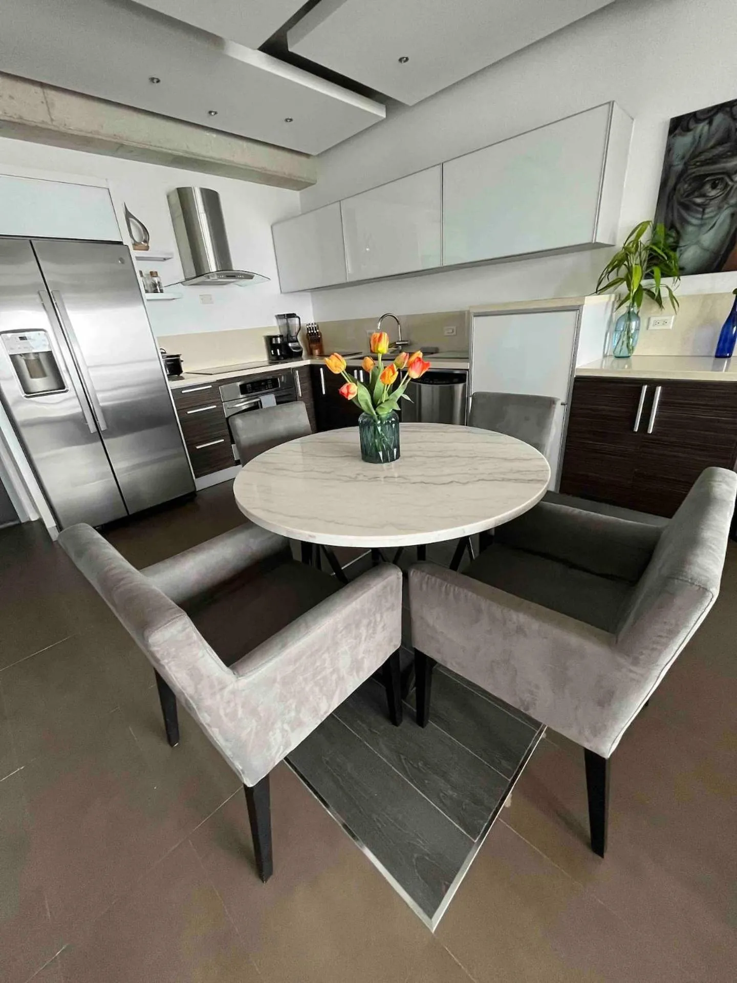 Kitchen or kitchenette in Atlantis Loft Studio by Stay Here PR