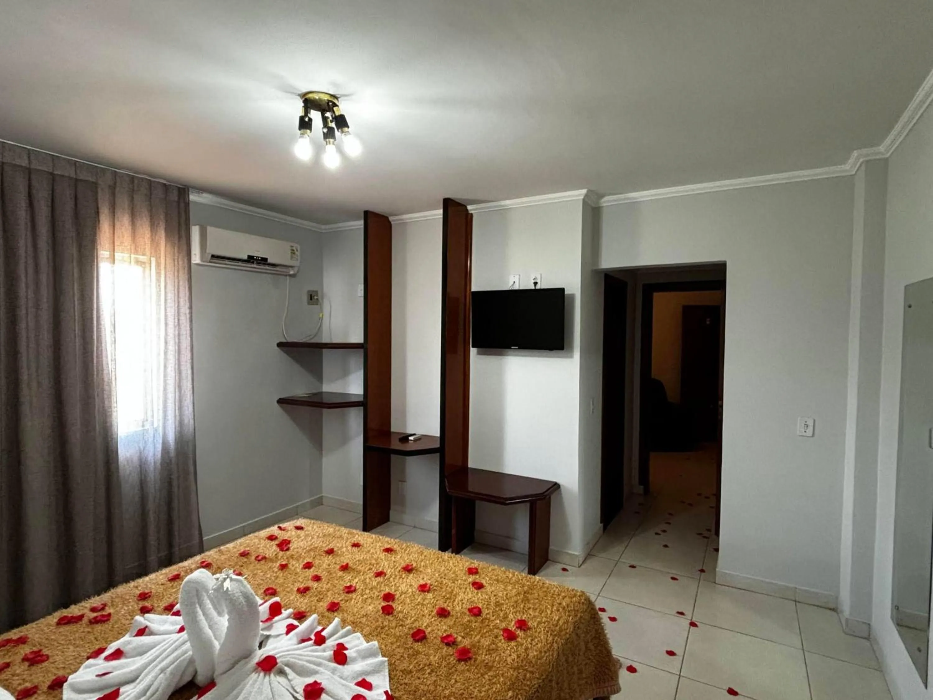 Bed in Marion Pantanal Hotel