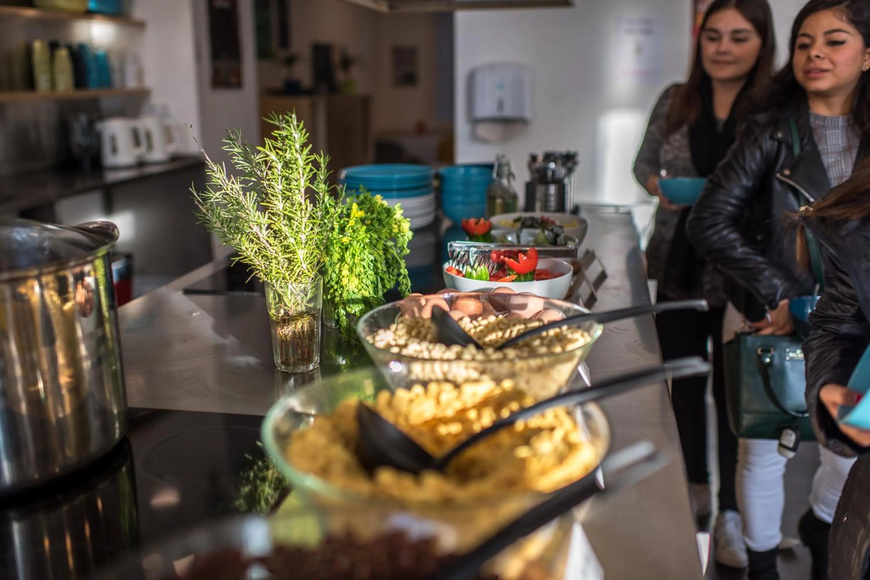 Food in Avenue Hostel