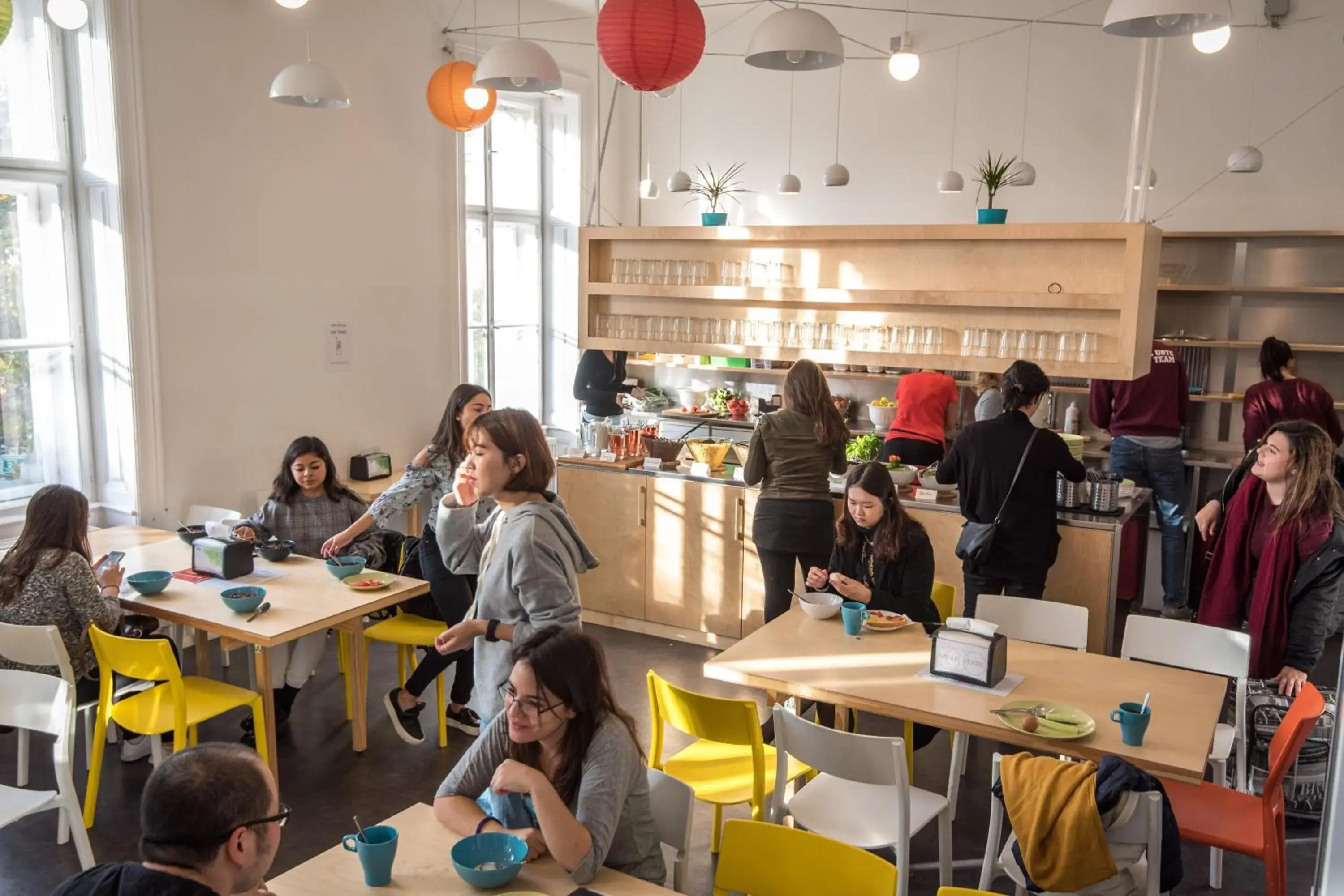 Breakfast in Avenue Hostel Breakfast in Avenue Hostel