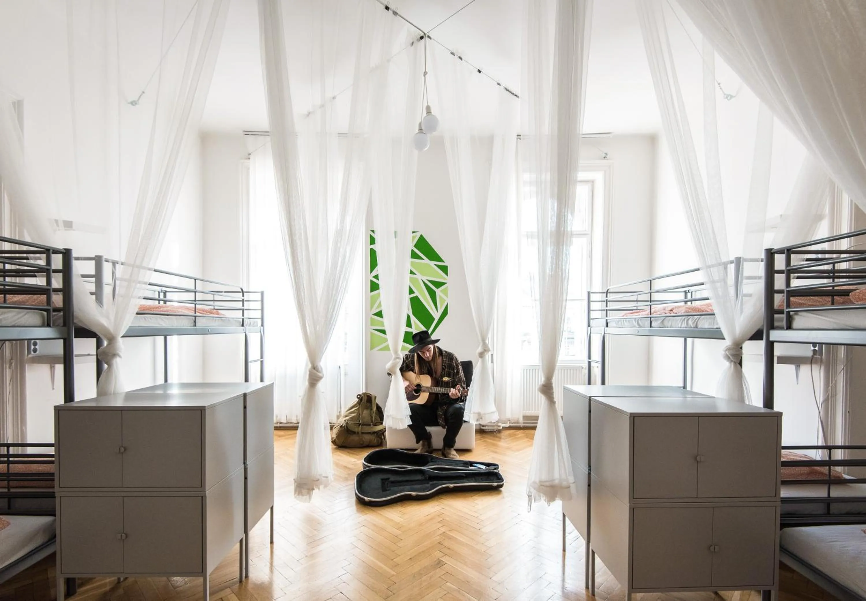 Photo of the whole room in Avenue Hostel