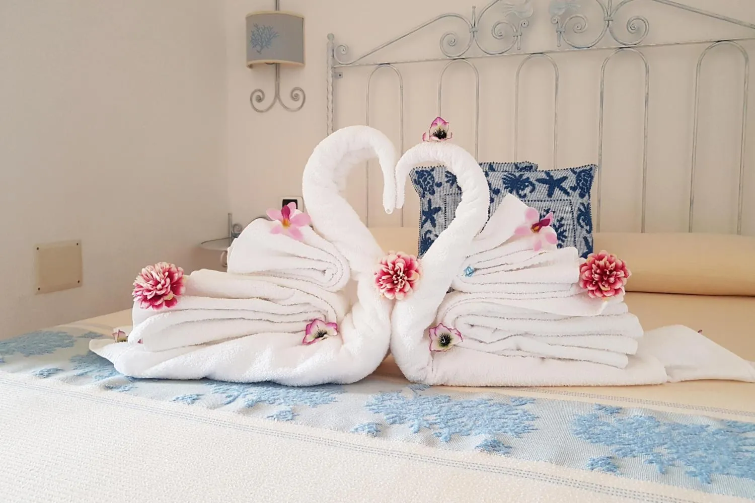 Decorative detail in Guest House Villabianca