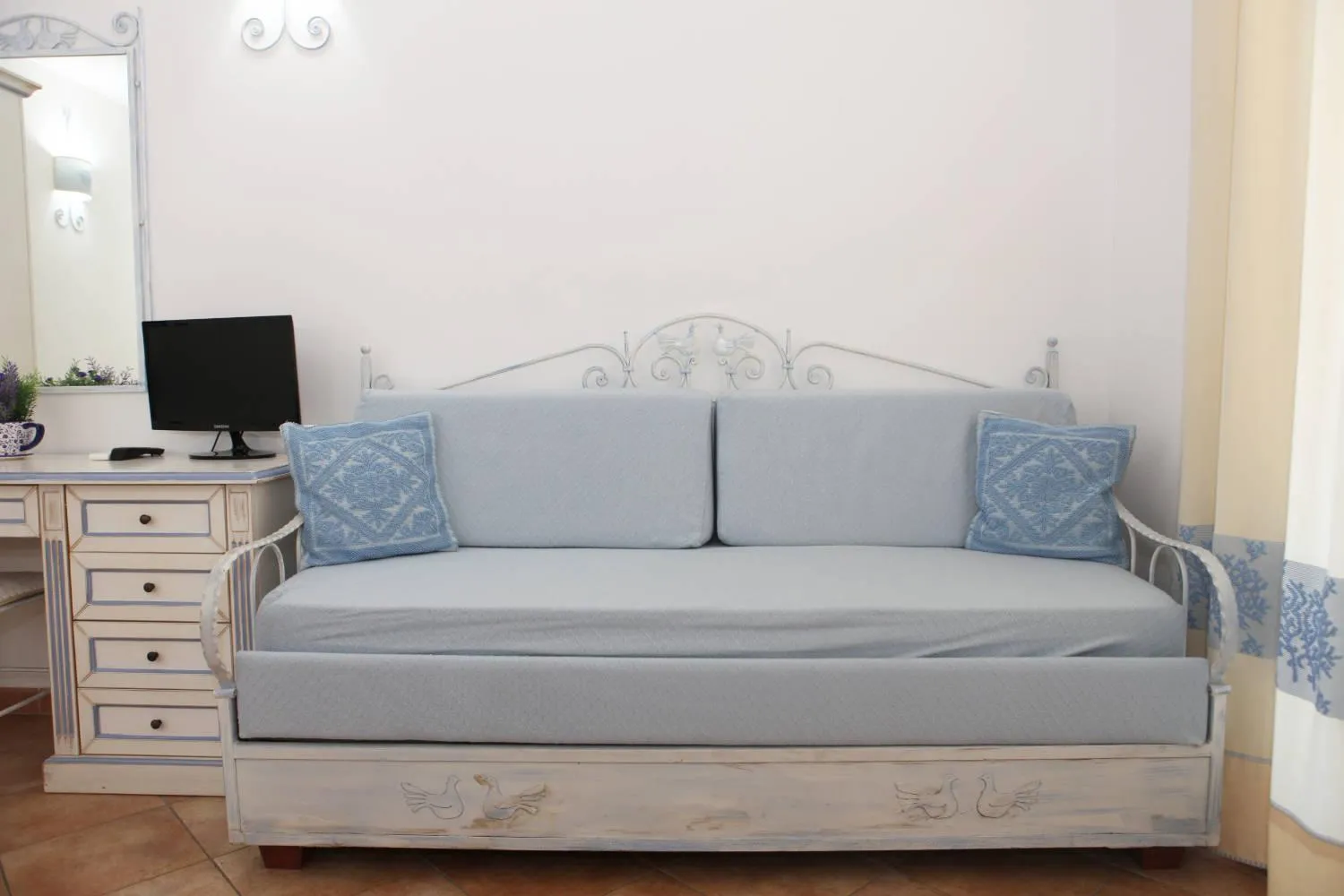 Bed in Guest House Villabianca