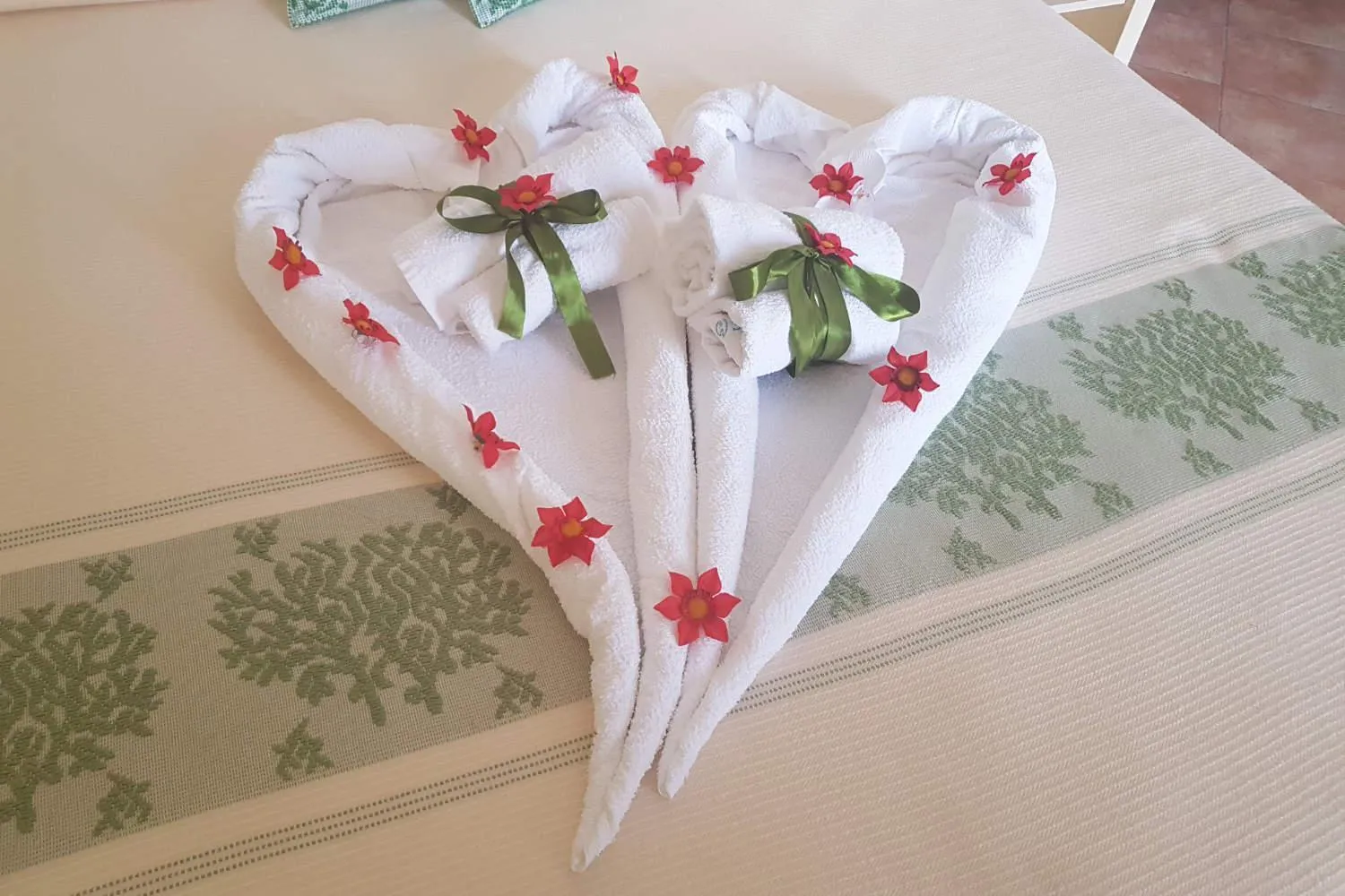 Decorative detail in Guest House Villabianca