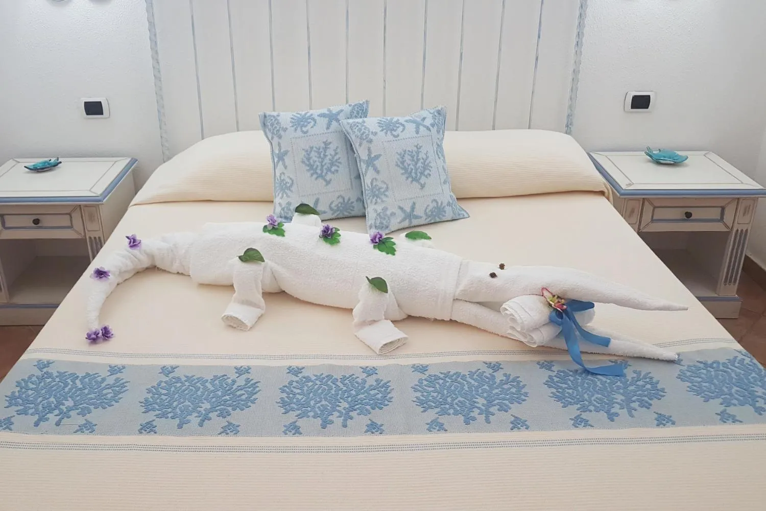 Decorative detail in Guest House Villabianca