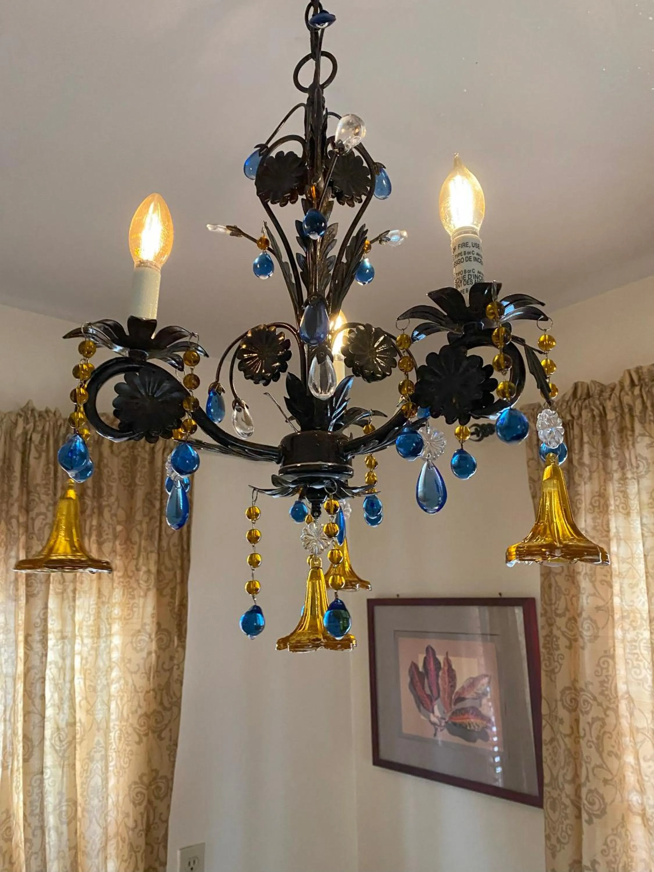 Decorative detail in Casa de Tres Lunas/House of Three Moons