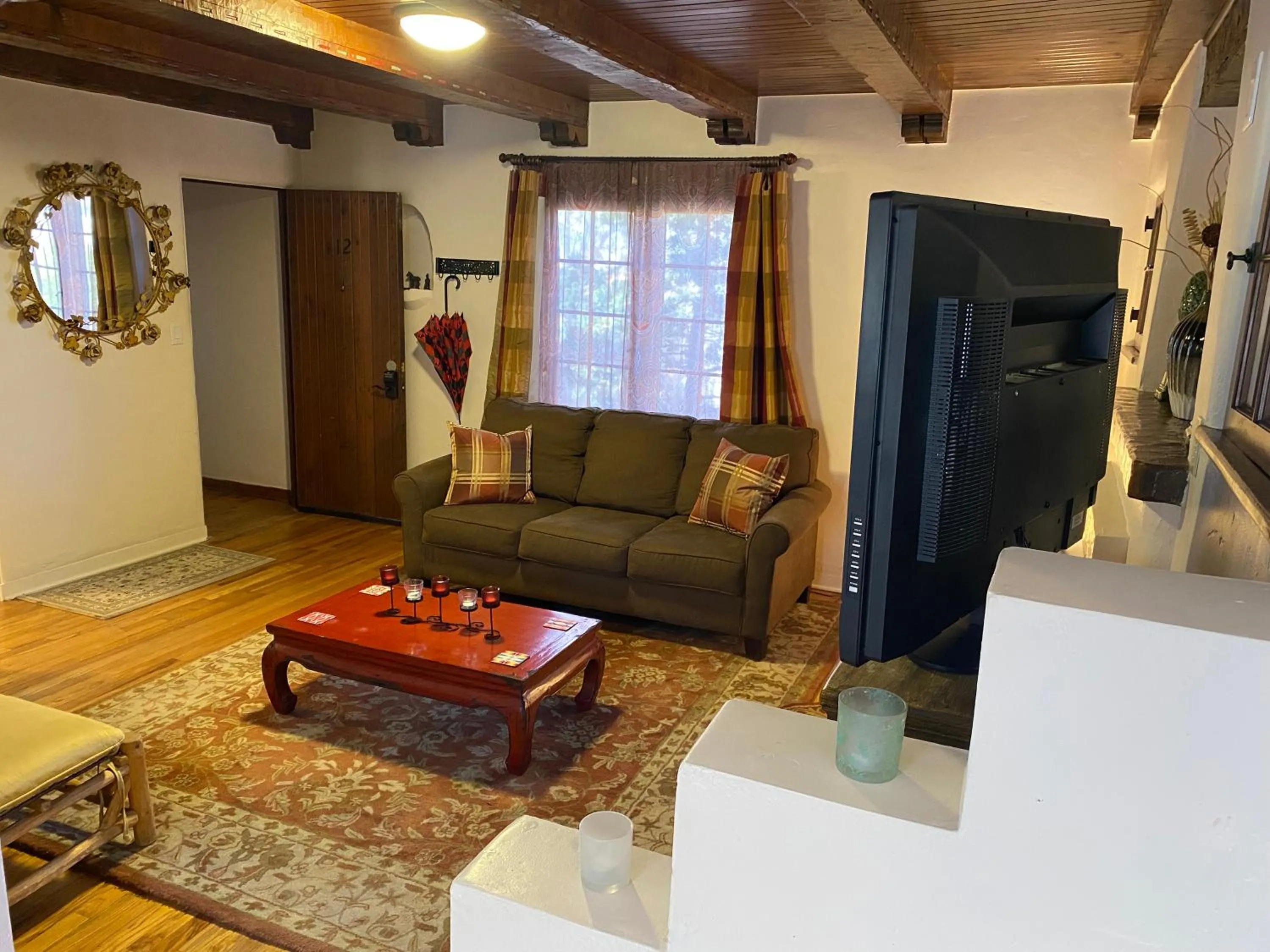 Living room in Casa de Tres Lunas/House of Three Moons