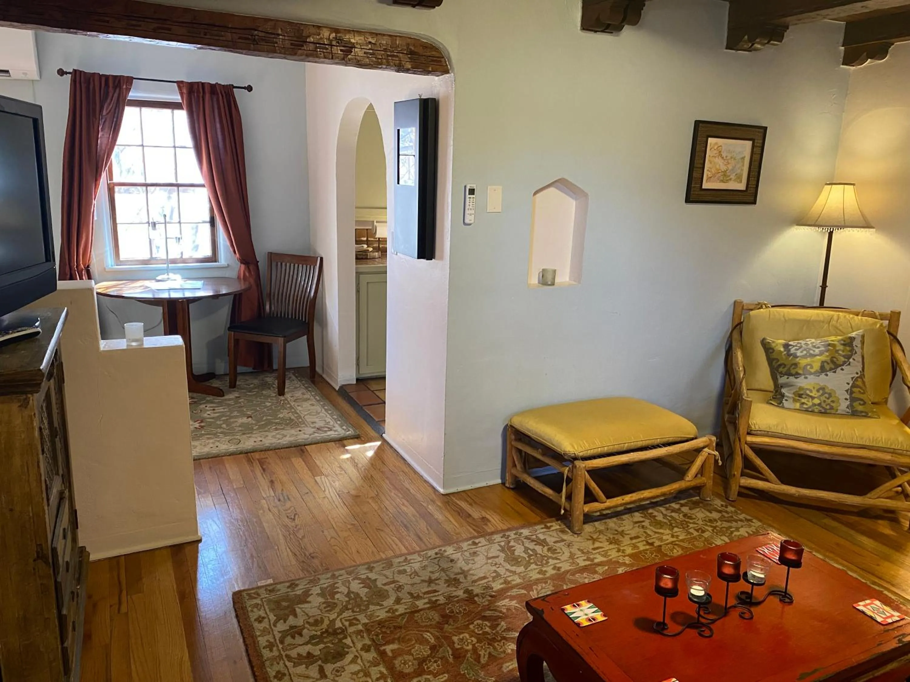 Living room in Casa de Tres Lunas/House of Three Moons