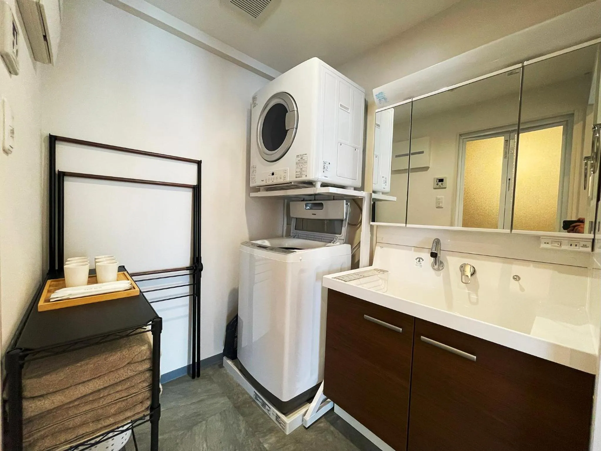 washing machine in ＆Monde. Okinawa Arena Condominium