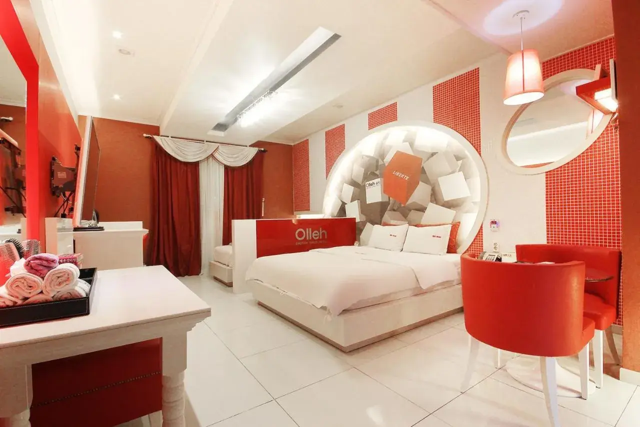 Bed in Olle Business Hotel Bed in Olle Business Hotel