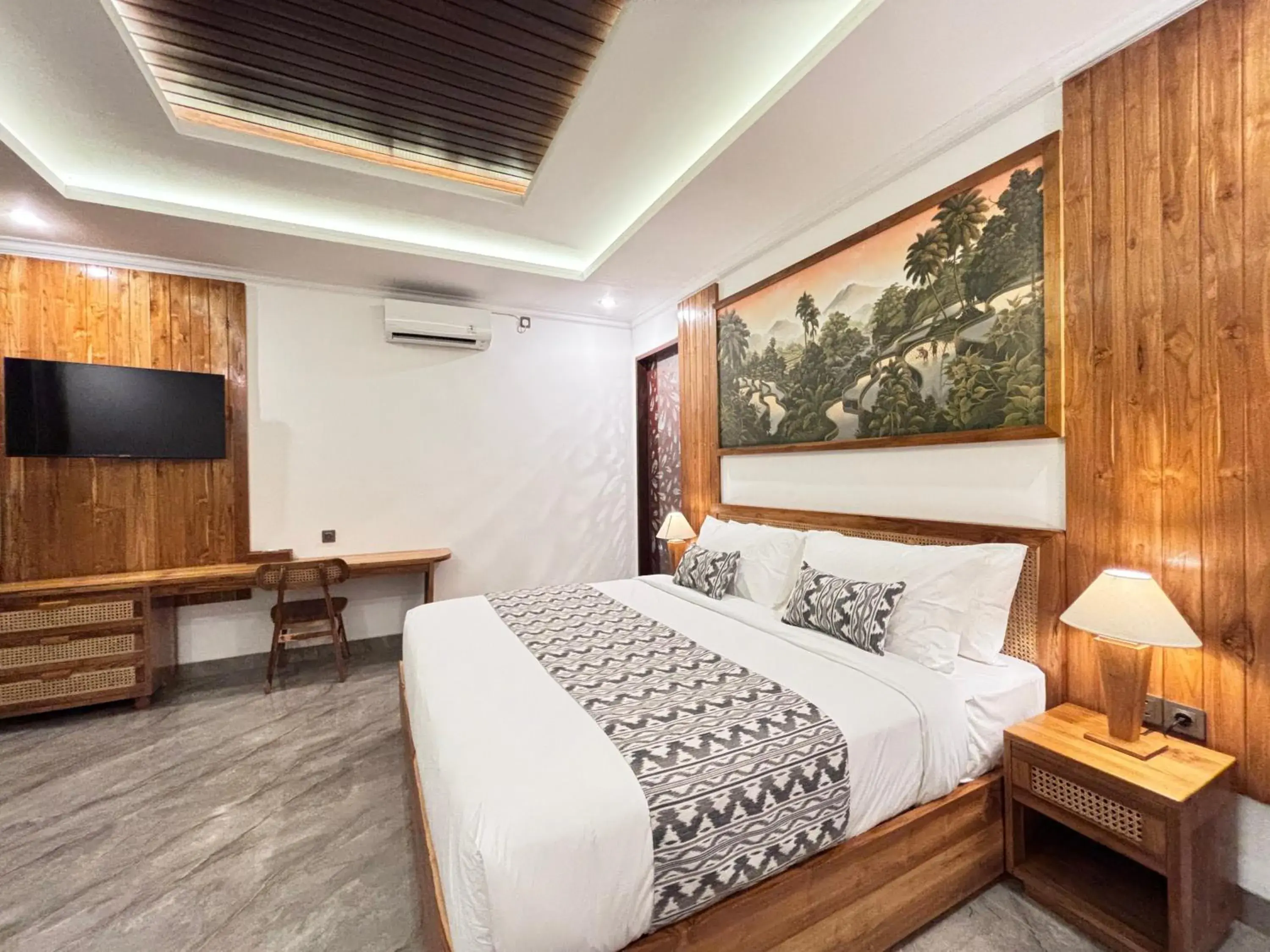 Bed in Arvanya Villa Ubud Bed in Arvanya Villa Ubud