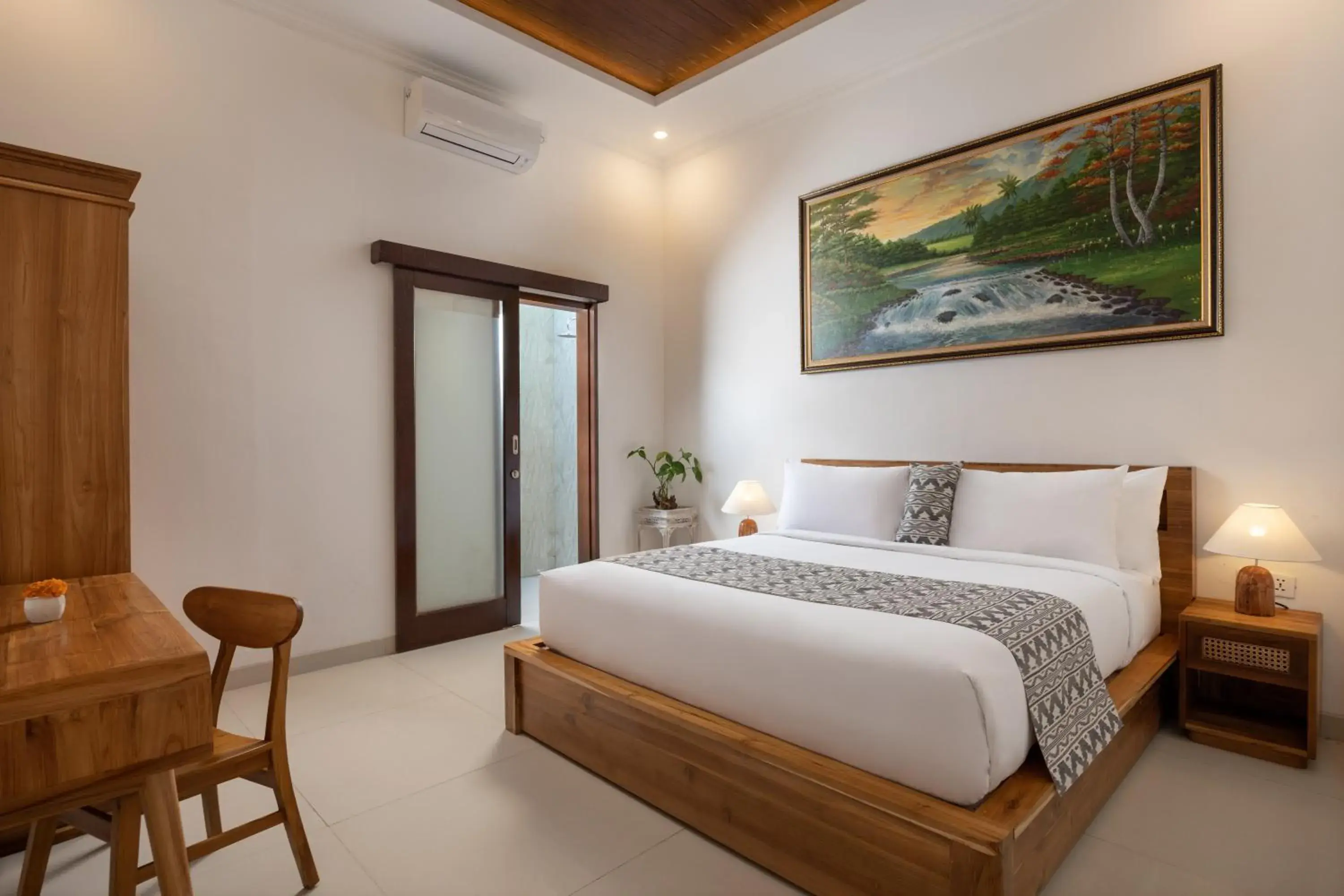Bed in Arvanya Villa Ubud Bed in Arvanya Villa Ubud