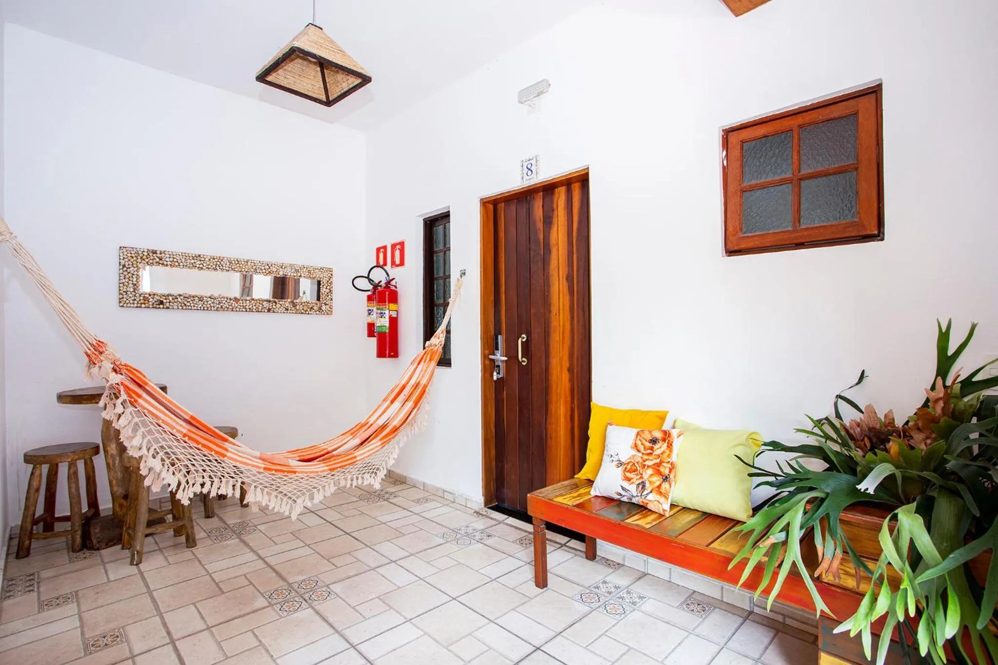 Balcony/Terrace in Pousada Vila Barequeçaba