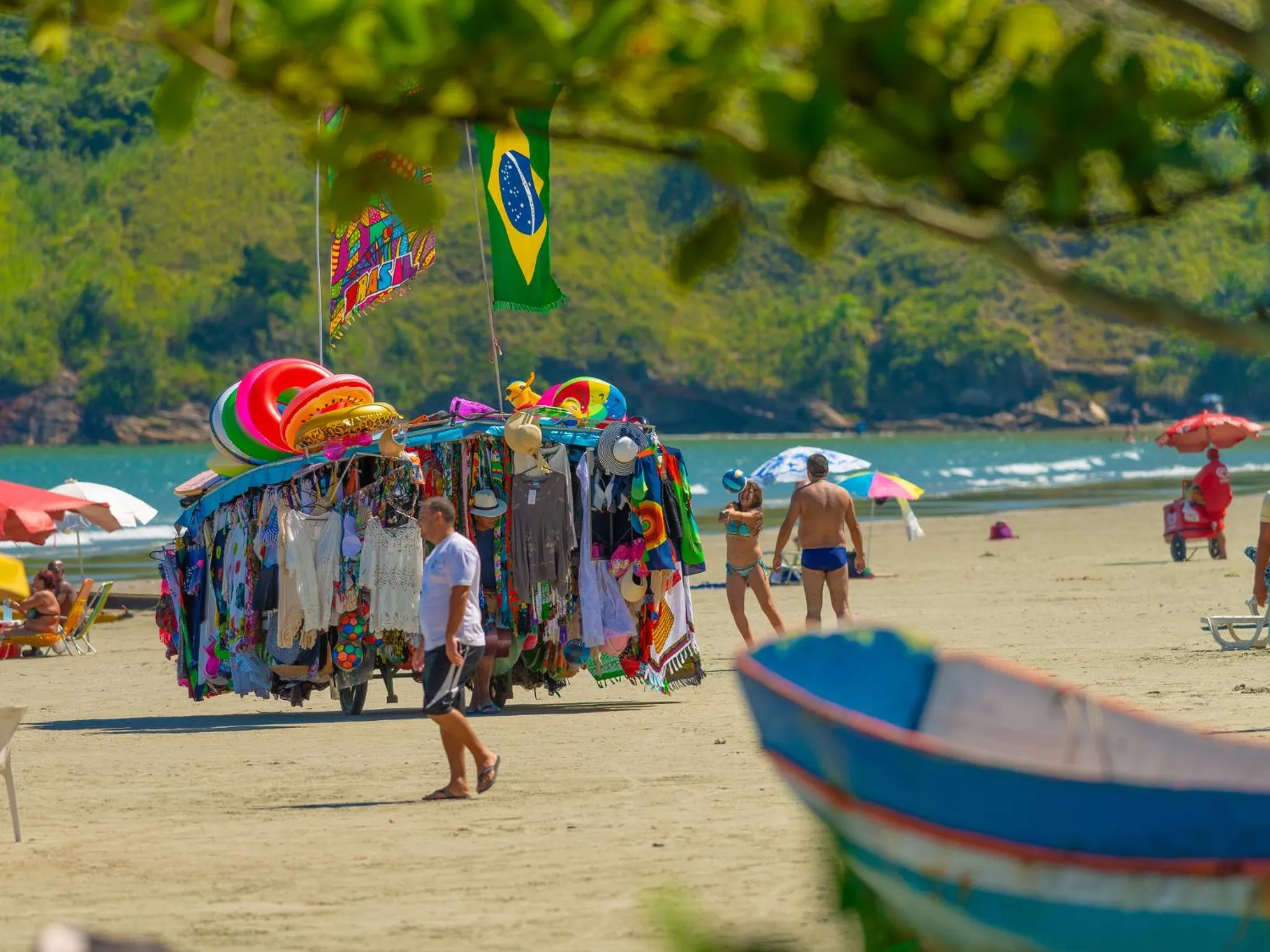 Beach in Pousada Vila Barequeçaba