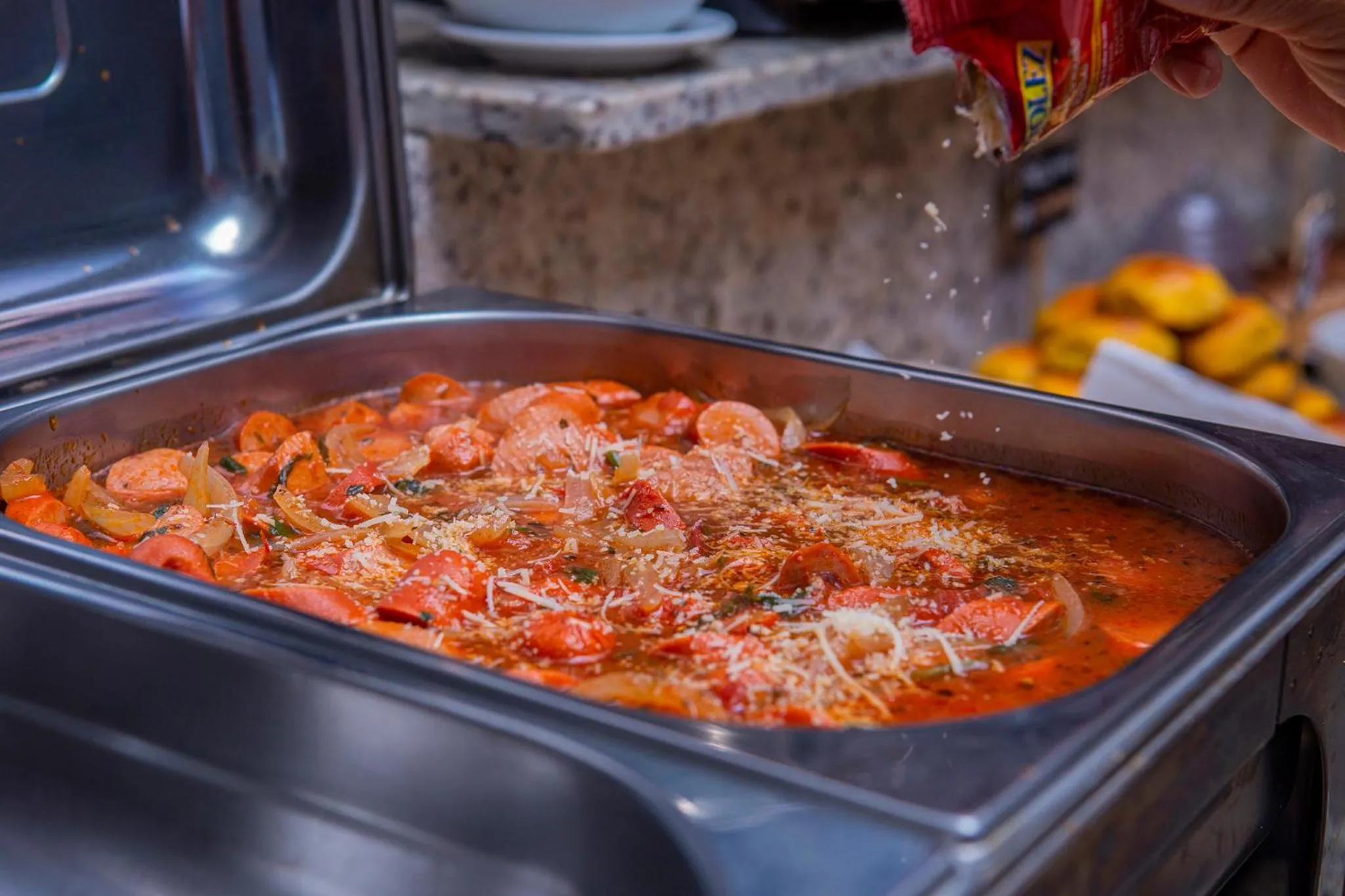 Breakfast in Pousada Vila Barequeçaba