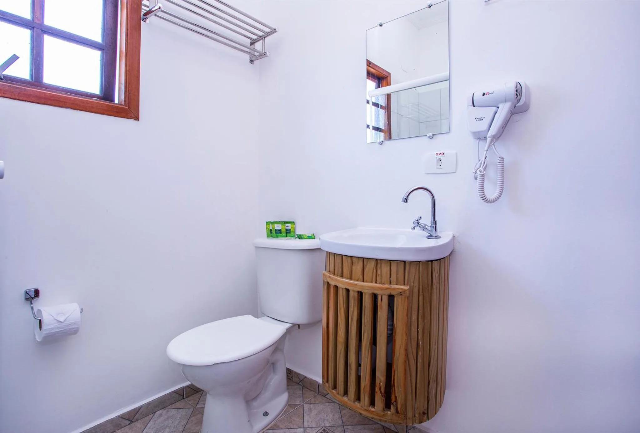 Bathroom in Pousada Vila Barequeçaba