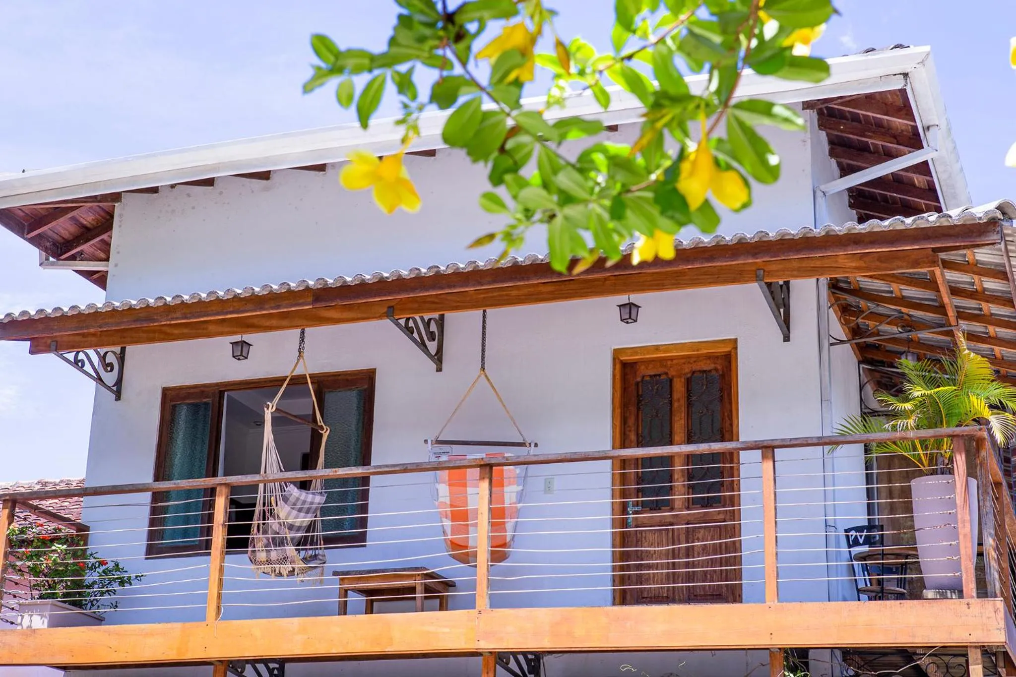 Balcony/Terrace in Pousada Vila Barequeçaba