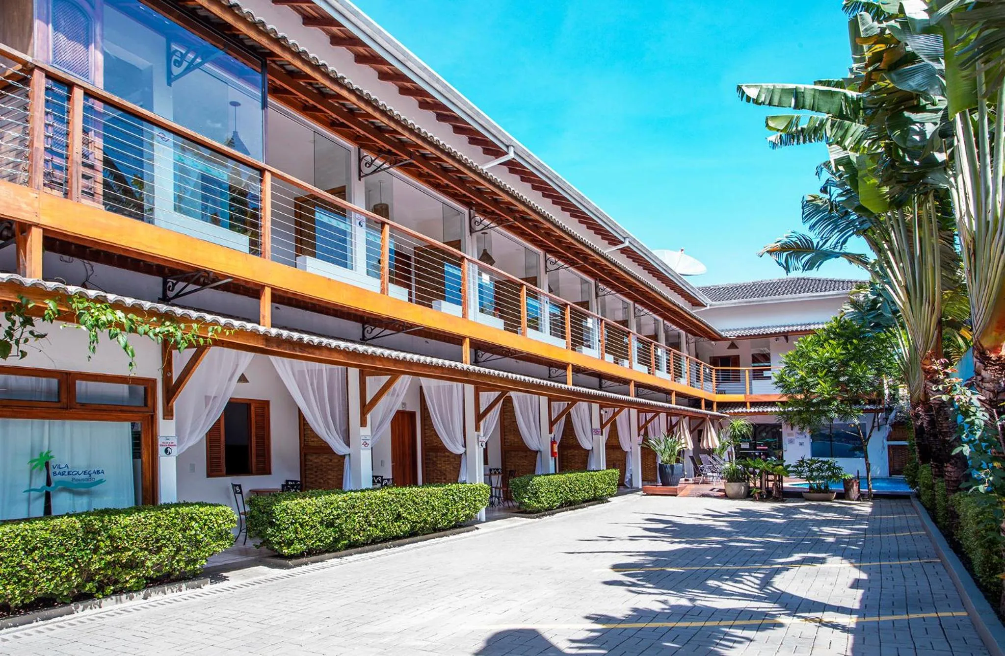 Property building in Pousada Vila Barequeçaba