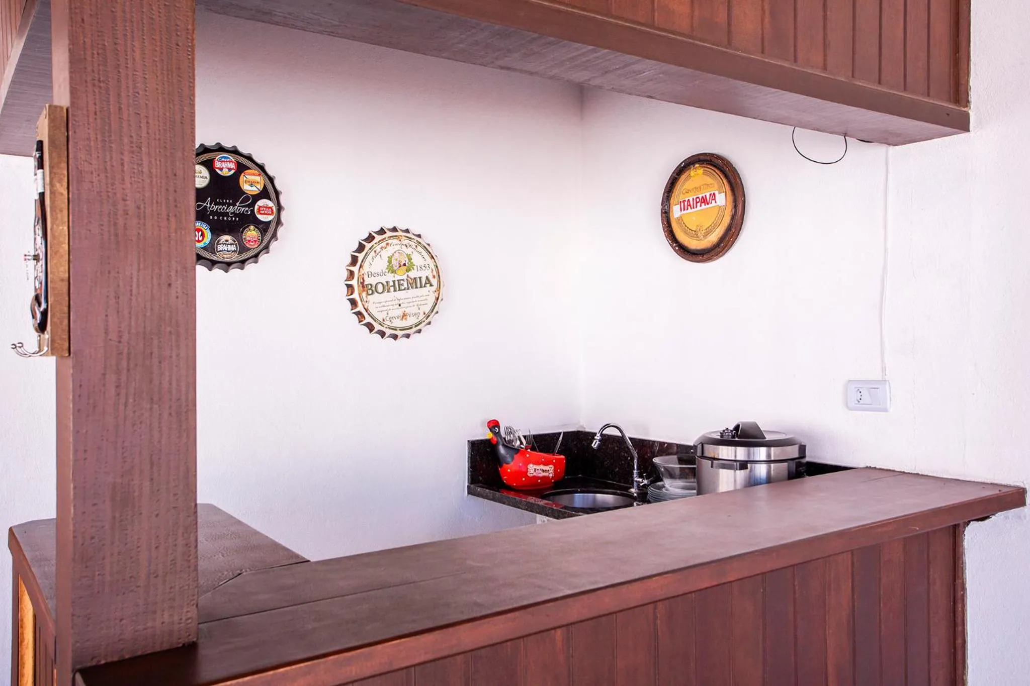 BBQ facilities in Pousada Vila Barequeçaba