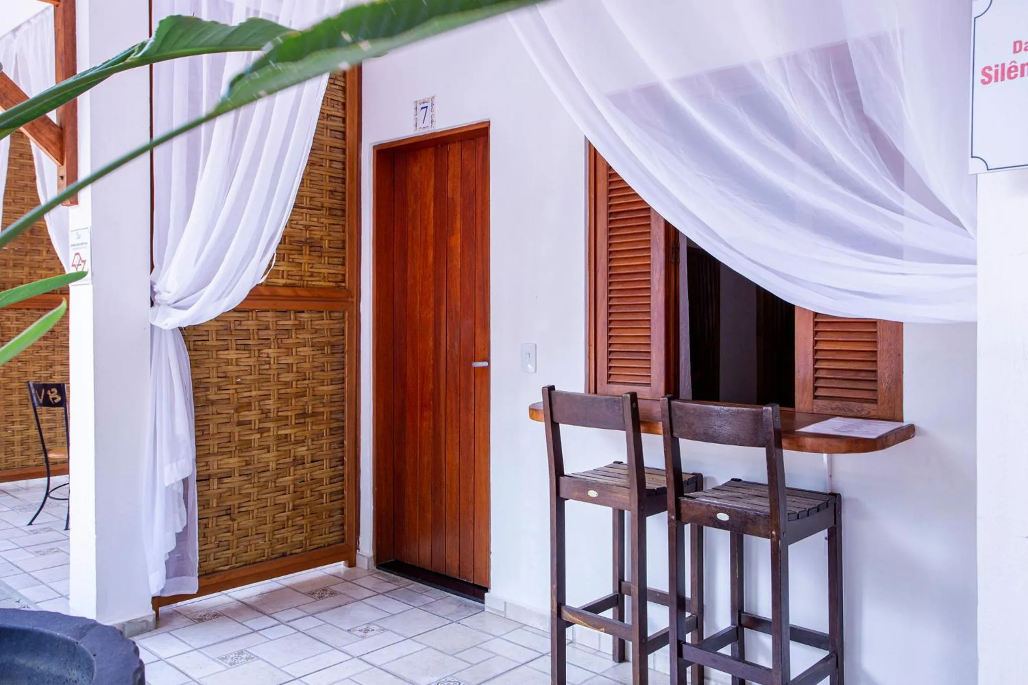 Balcony/Terrace in Pousada Vila Barequeçaba