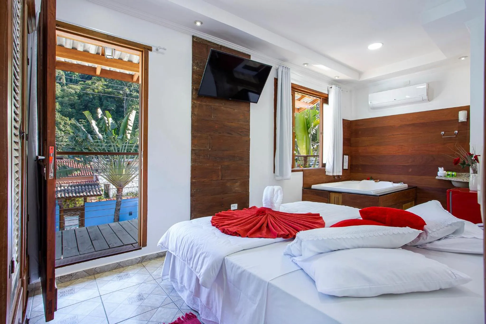 Bedroom, Bed in Pousada Vila Barequeçaba