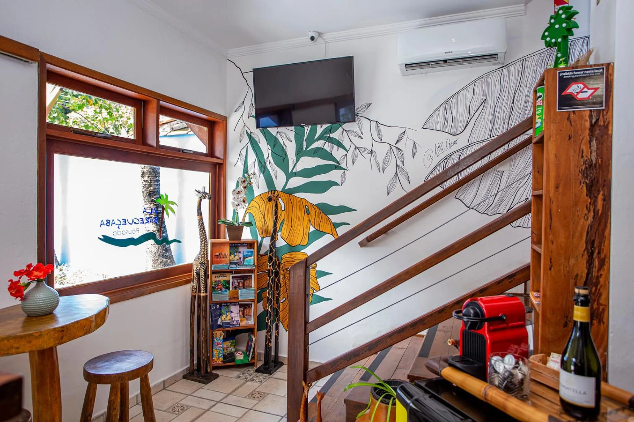 Lobby or reception in Pousada Vila Barequeçaba