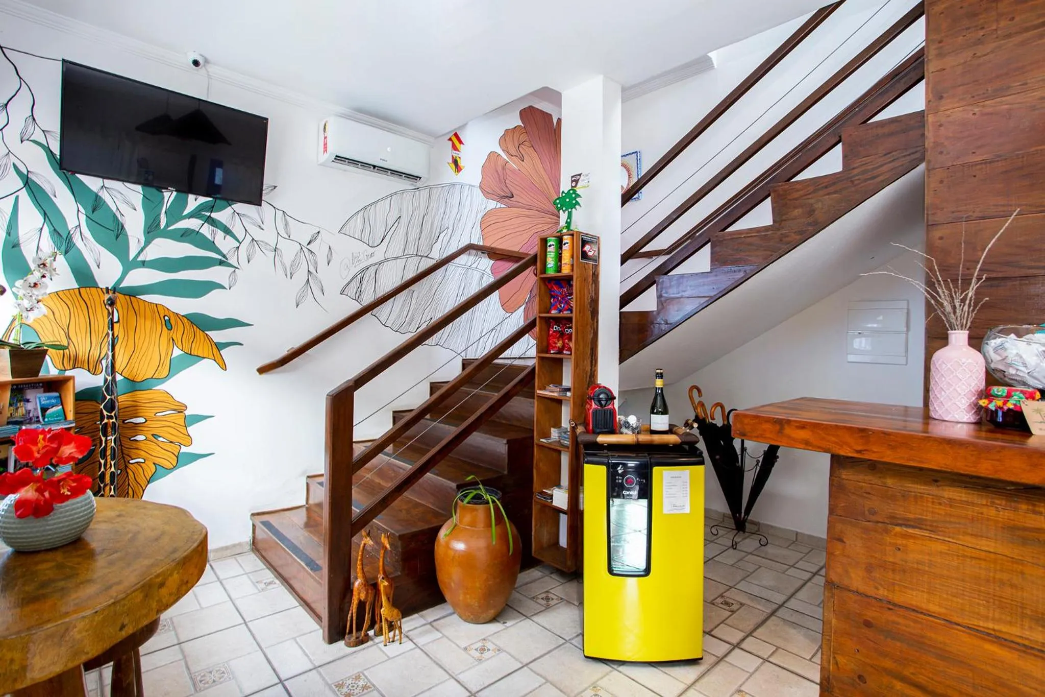 Lobby or reception in Pousada Vila Barequeçaba