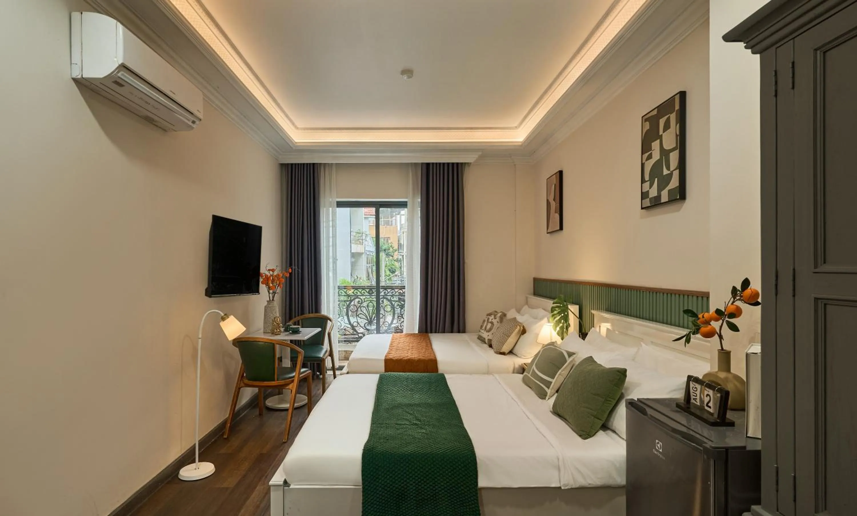 Communal lounge/ TV room, Bed in The Passion Hotel Airport - 5 minutes to Tan Son Nhat