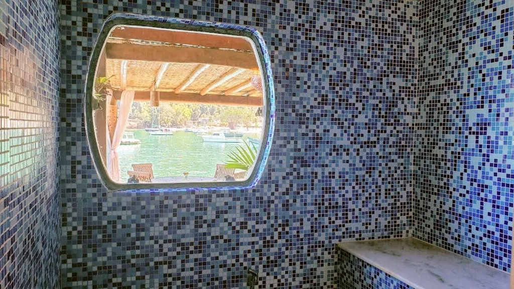 Sauna in Pousada e Mergulho Jamanta