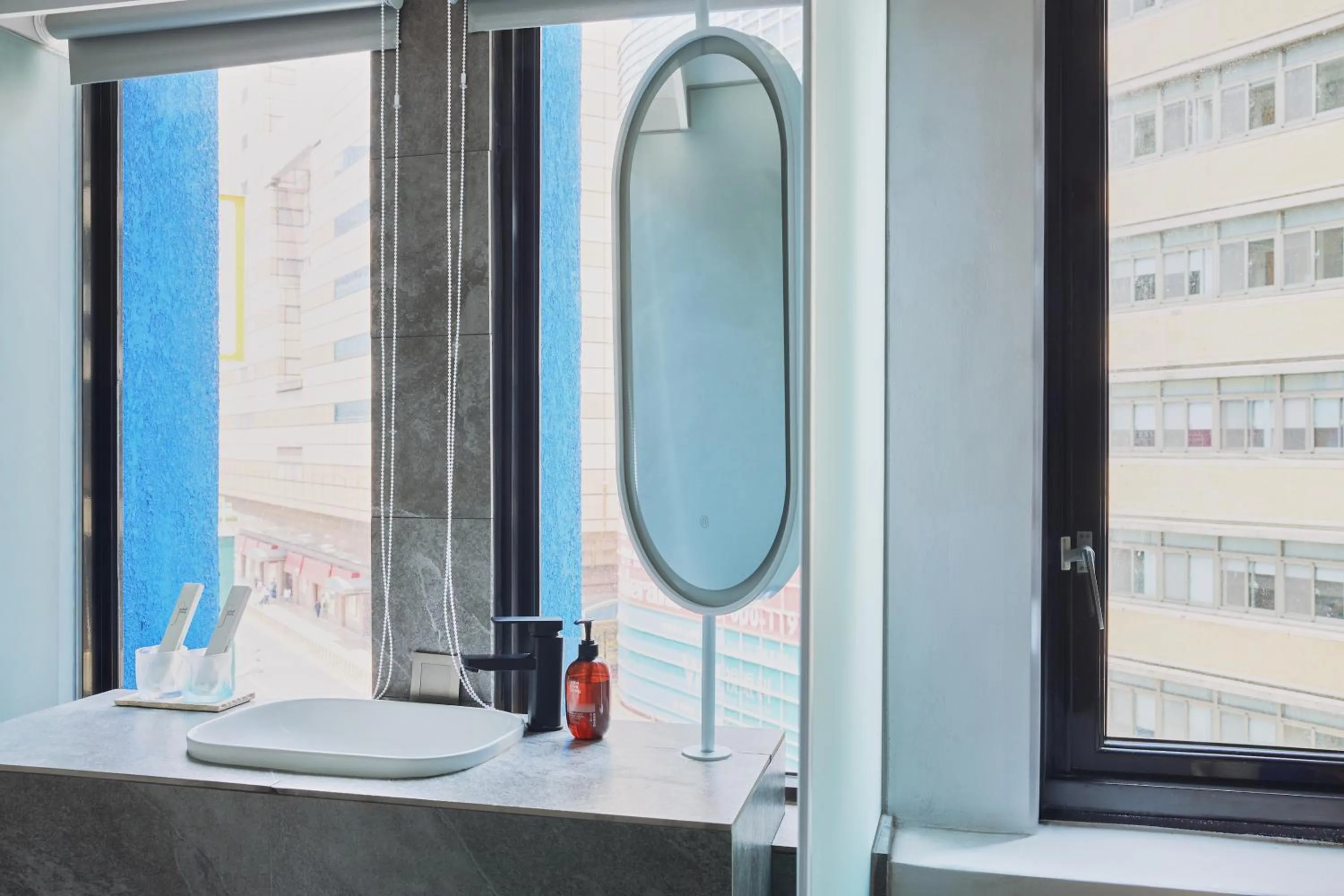 Bathroom in The Blue by Just Inn