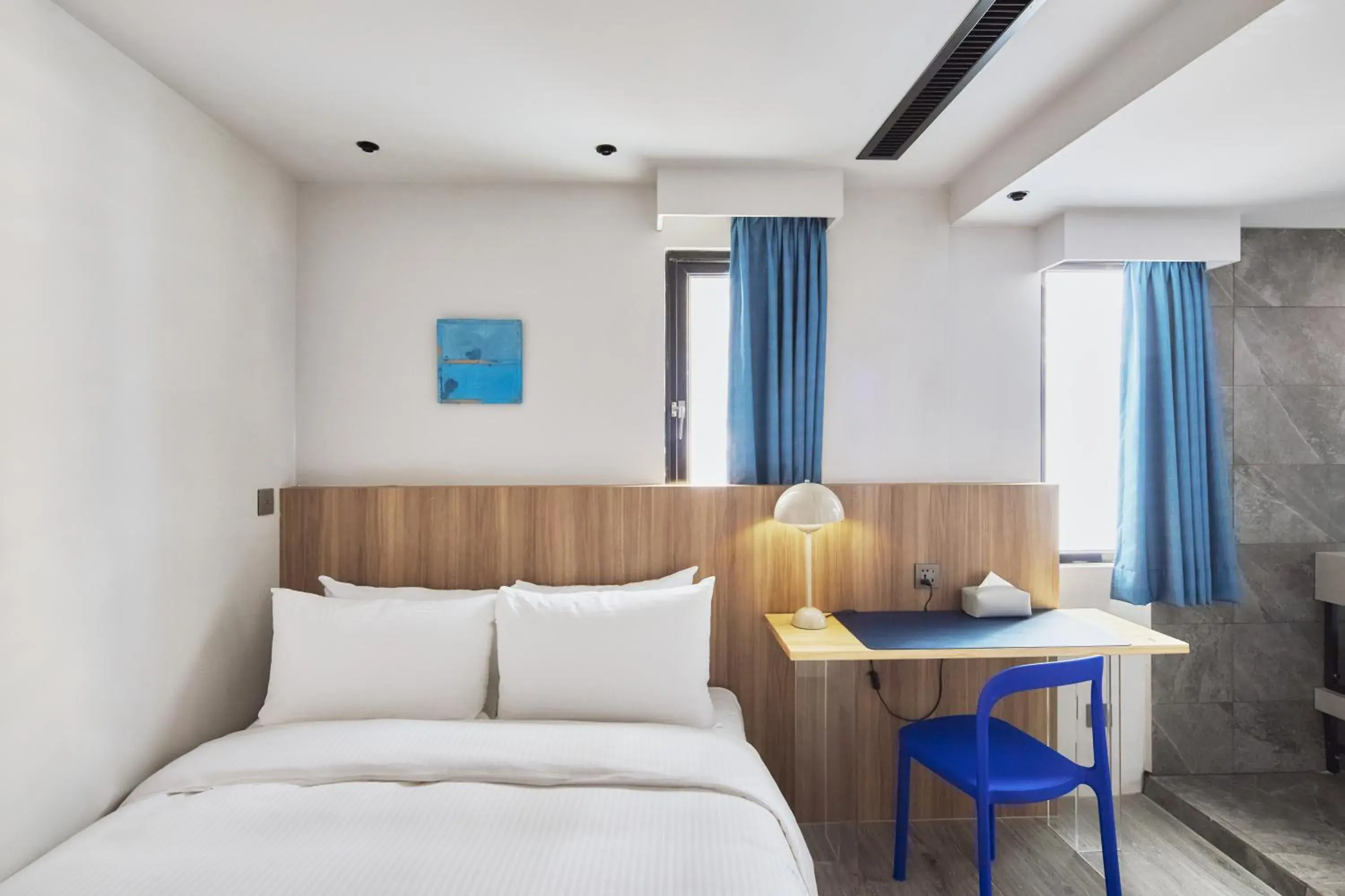 Bed in The Blue by Just Inn Bed in The Blue by Just Inn