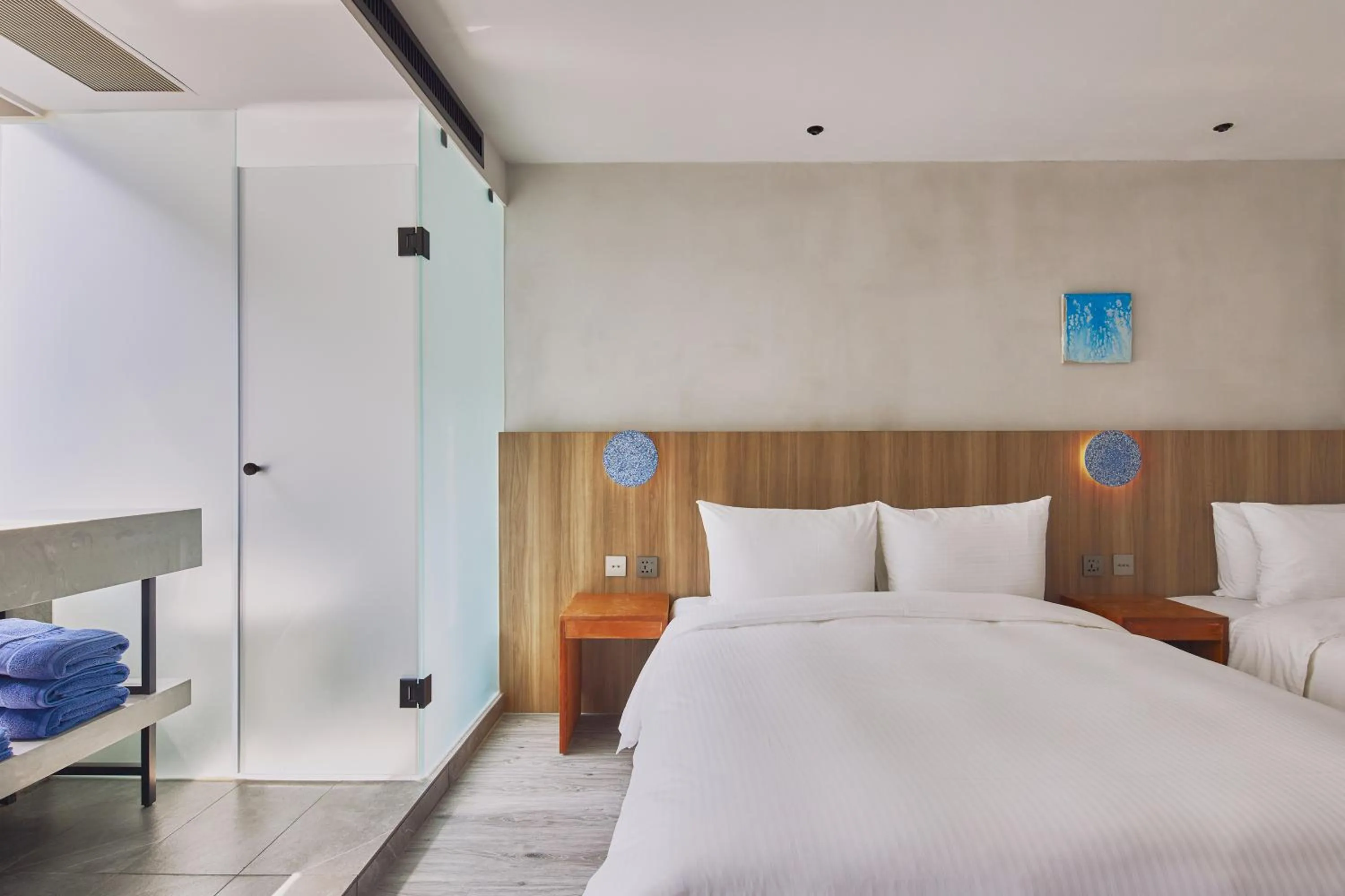 Bed in The Blue by Just Inn