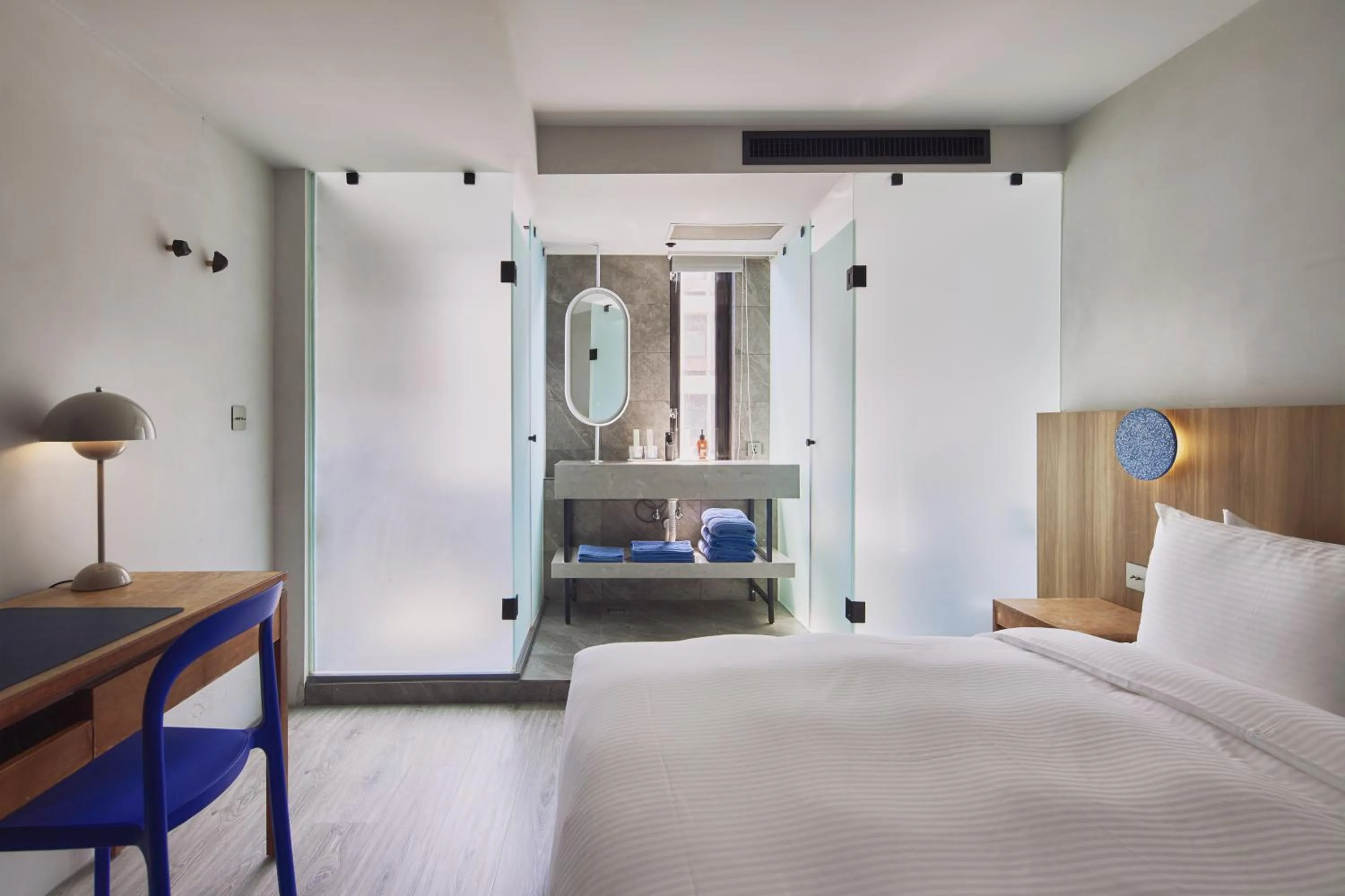 Bed in The Blue by Just Inn