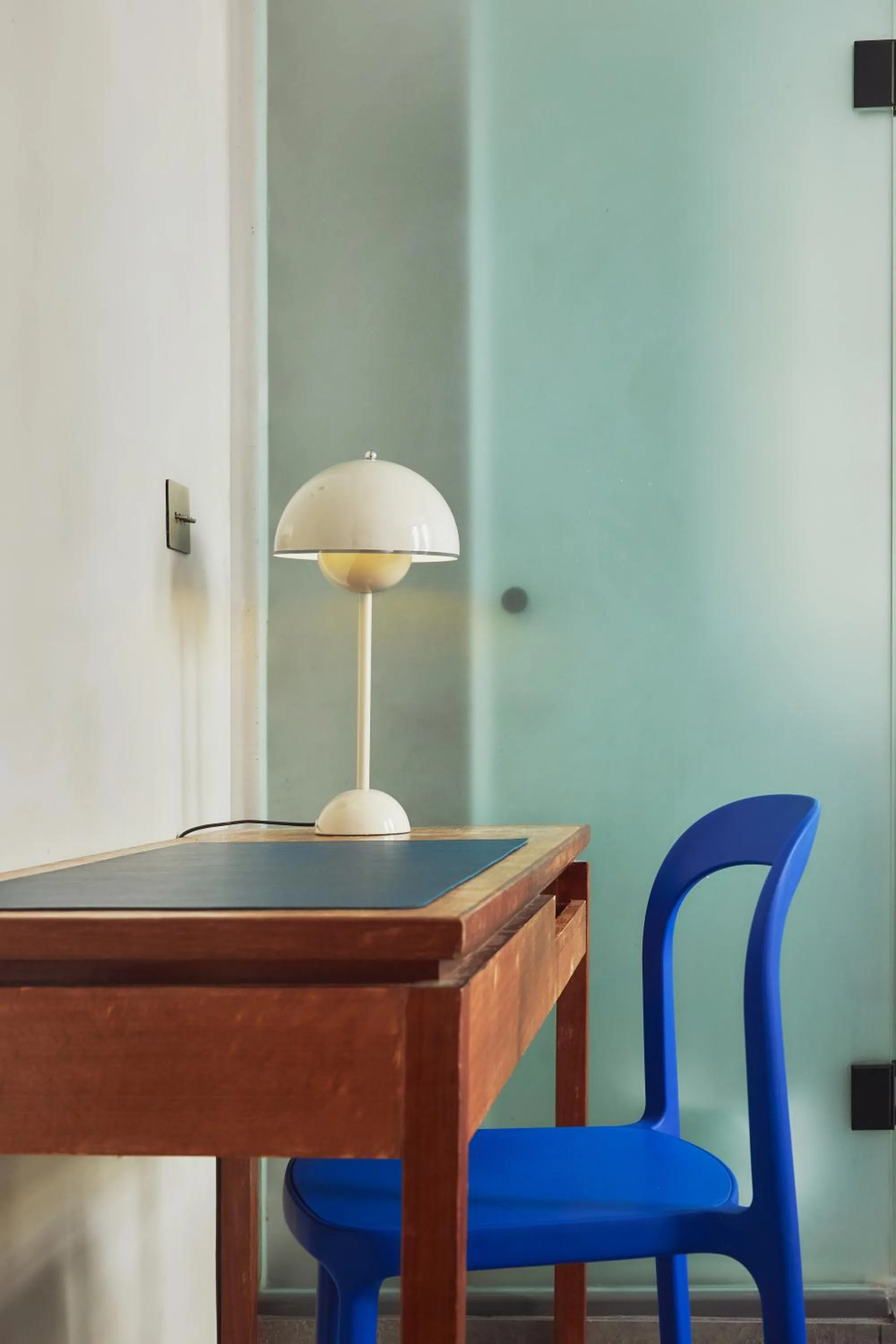 Seating area in The Blue by Just Inn