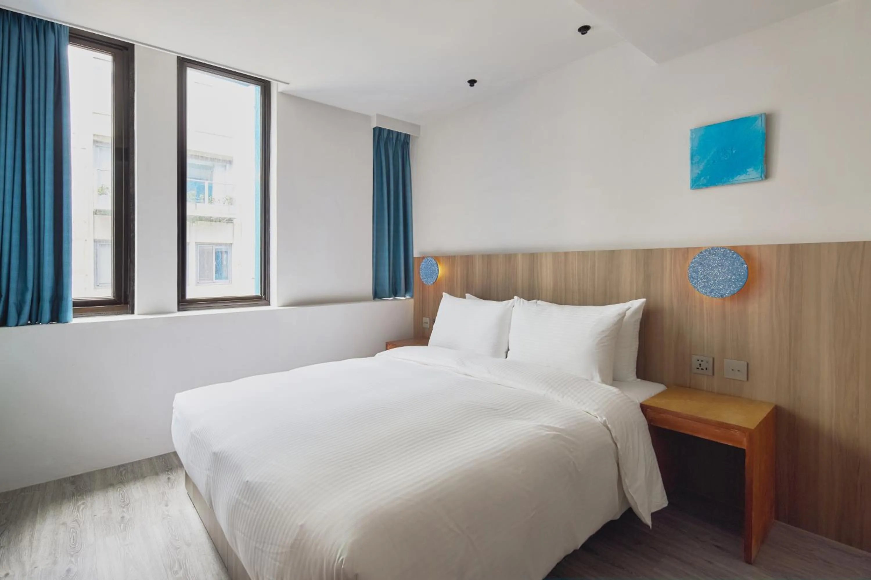 Bed in The Blue by Just Inn