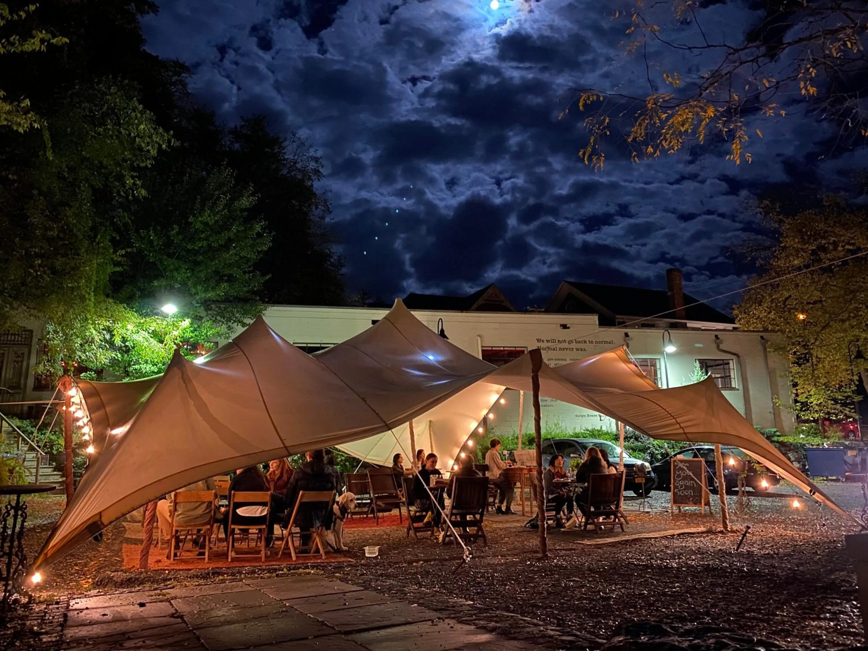 Patio in Argos Inn - Ithaca's Boutique Hotel