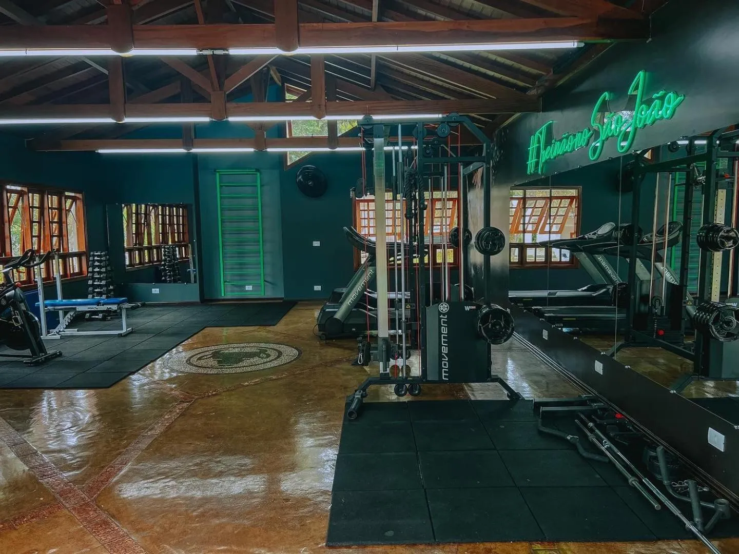 Fitness centre/facilities in Resort Fazenda Sao João