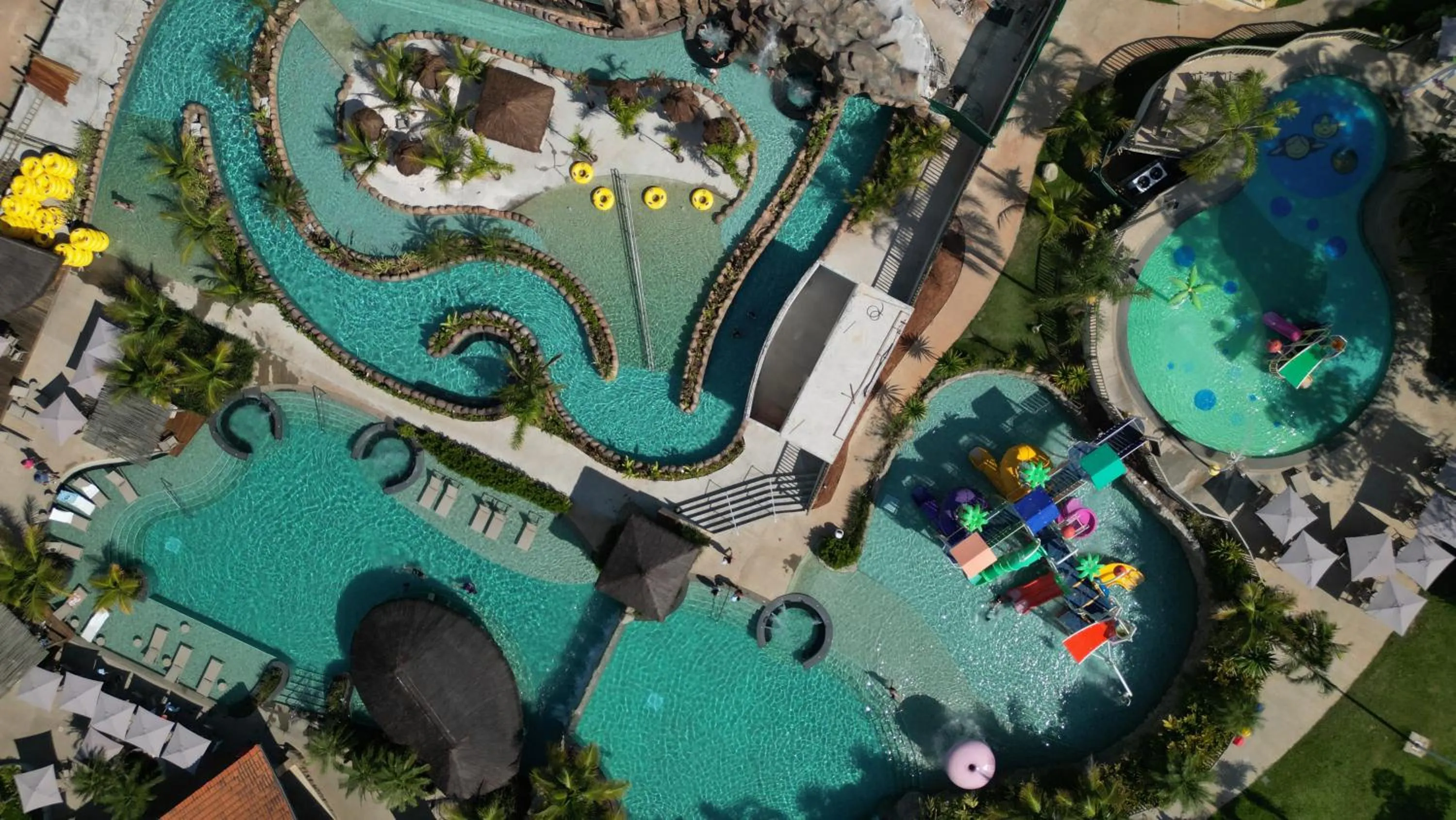 Aqua park in Resort Fazenda Sao João