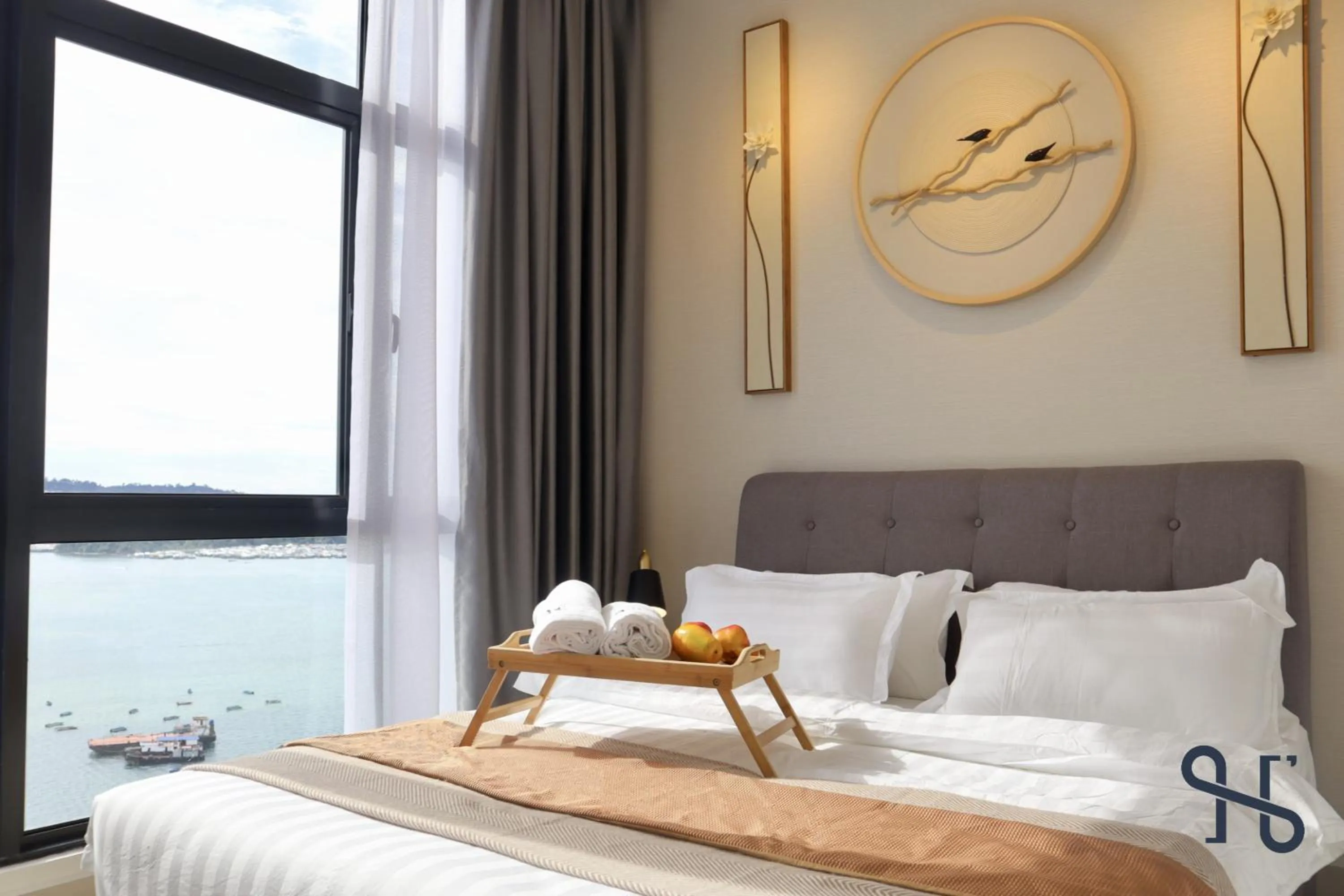 Bedroom in The Shore by Homesuite'