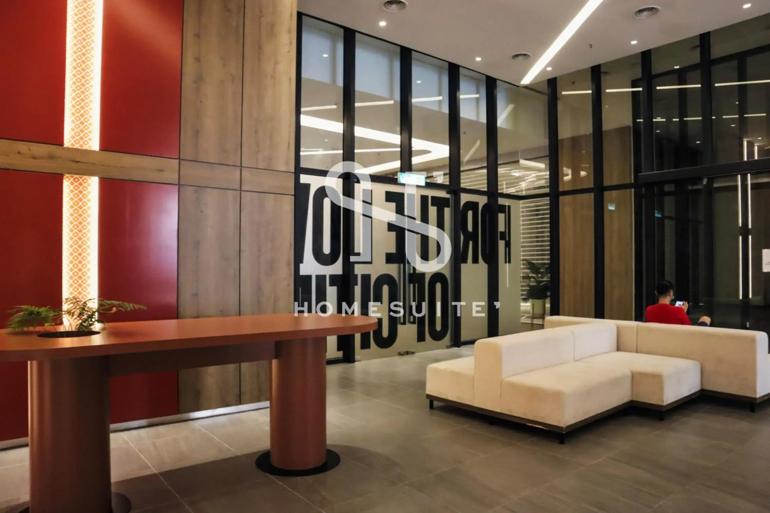 Lobby or reception in The Shore by Homesuite' Lobby or reception in The Shore by Homesuite'