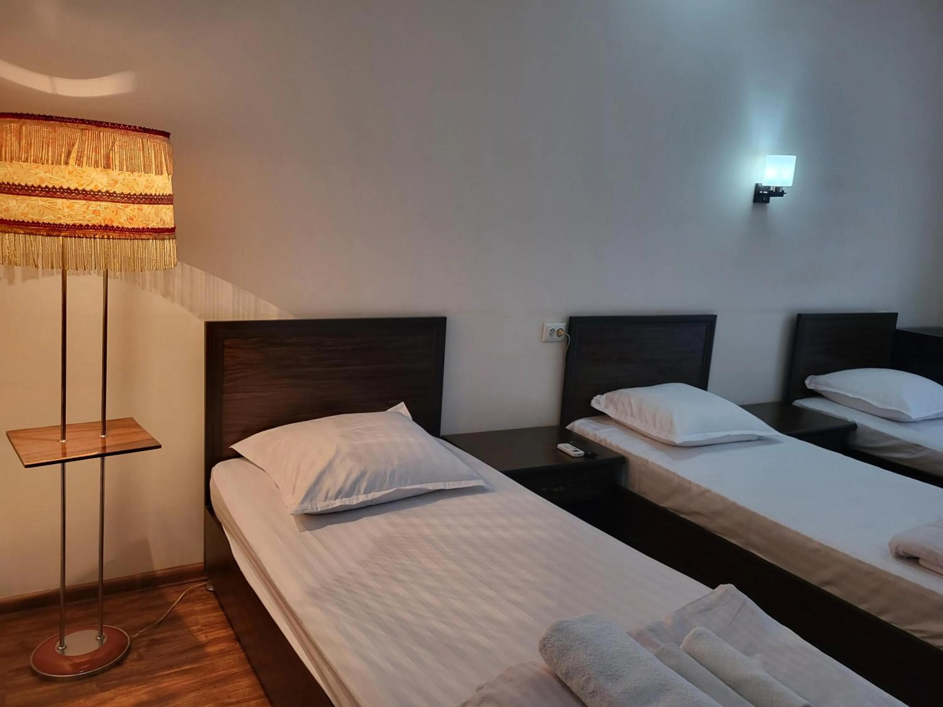 Bed in Dili Orom Hotel