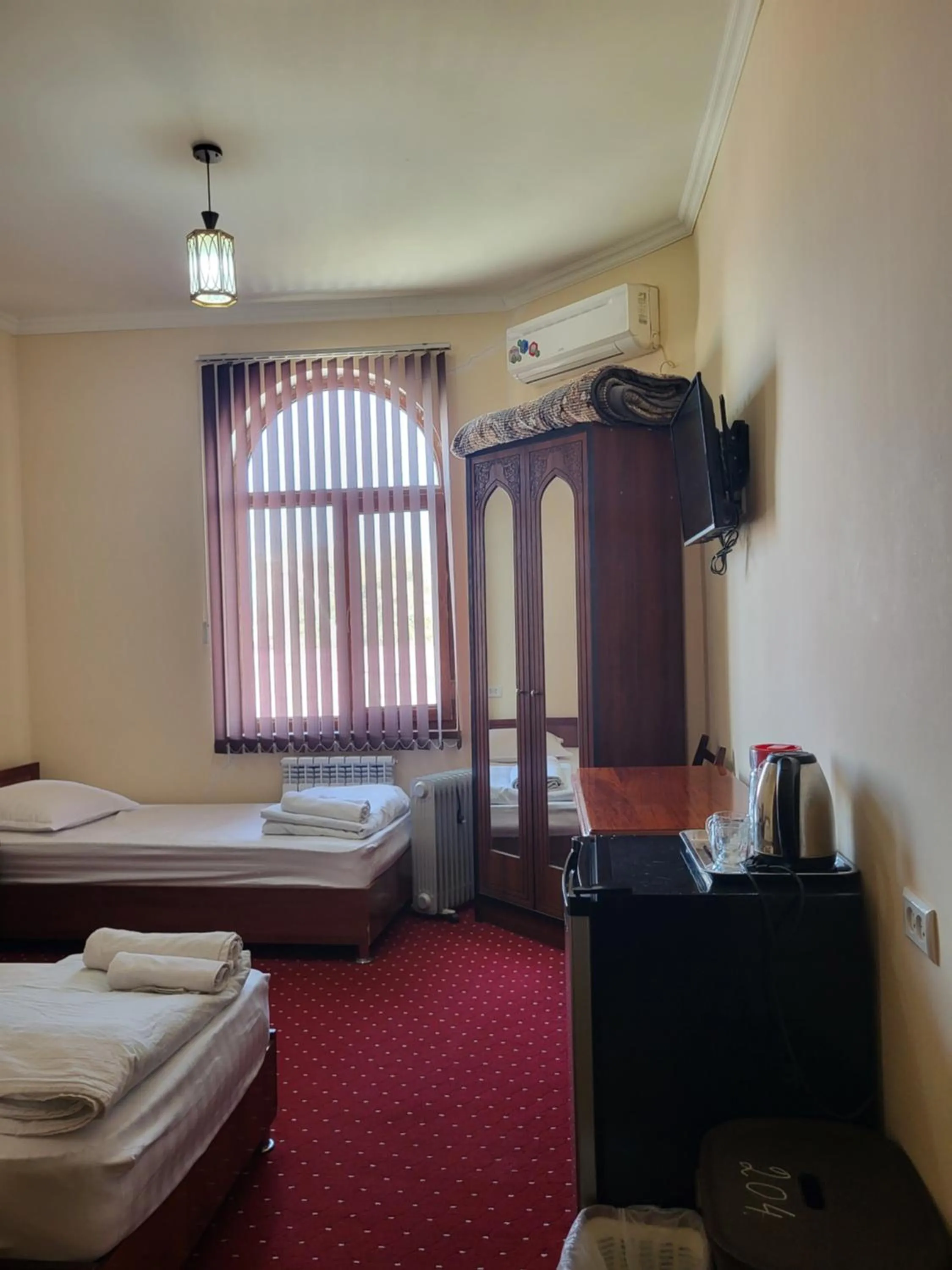 Bed in Dili Orom Hotel