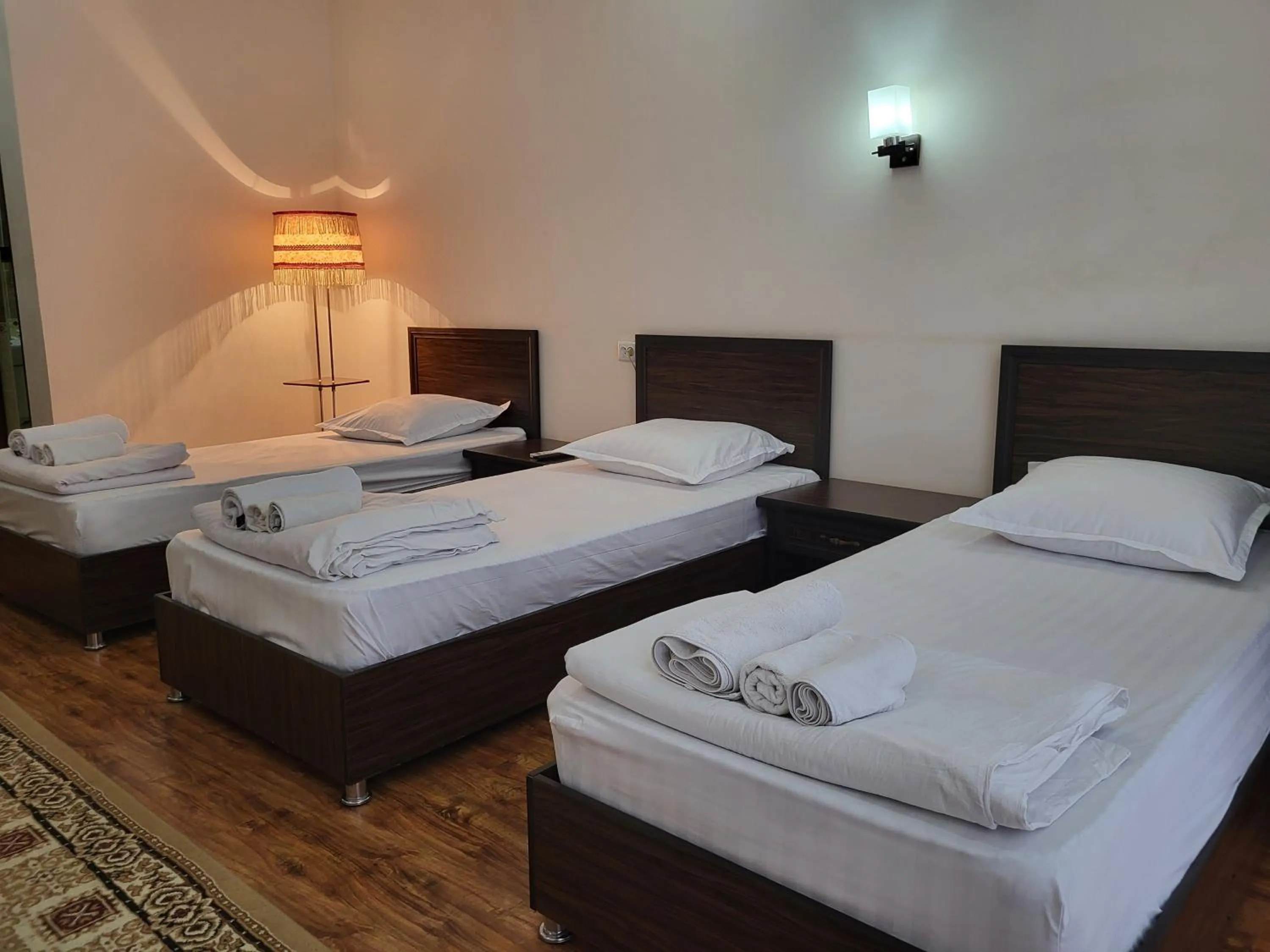 Bed in Dili Orom Hotel