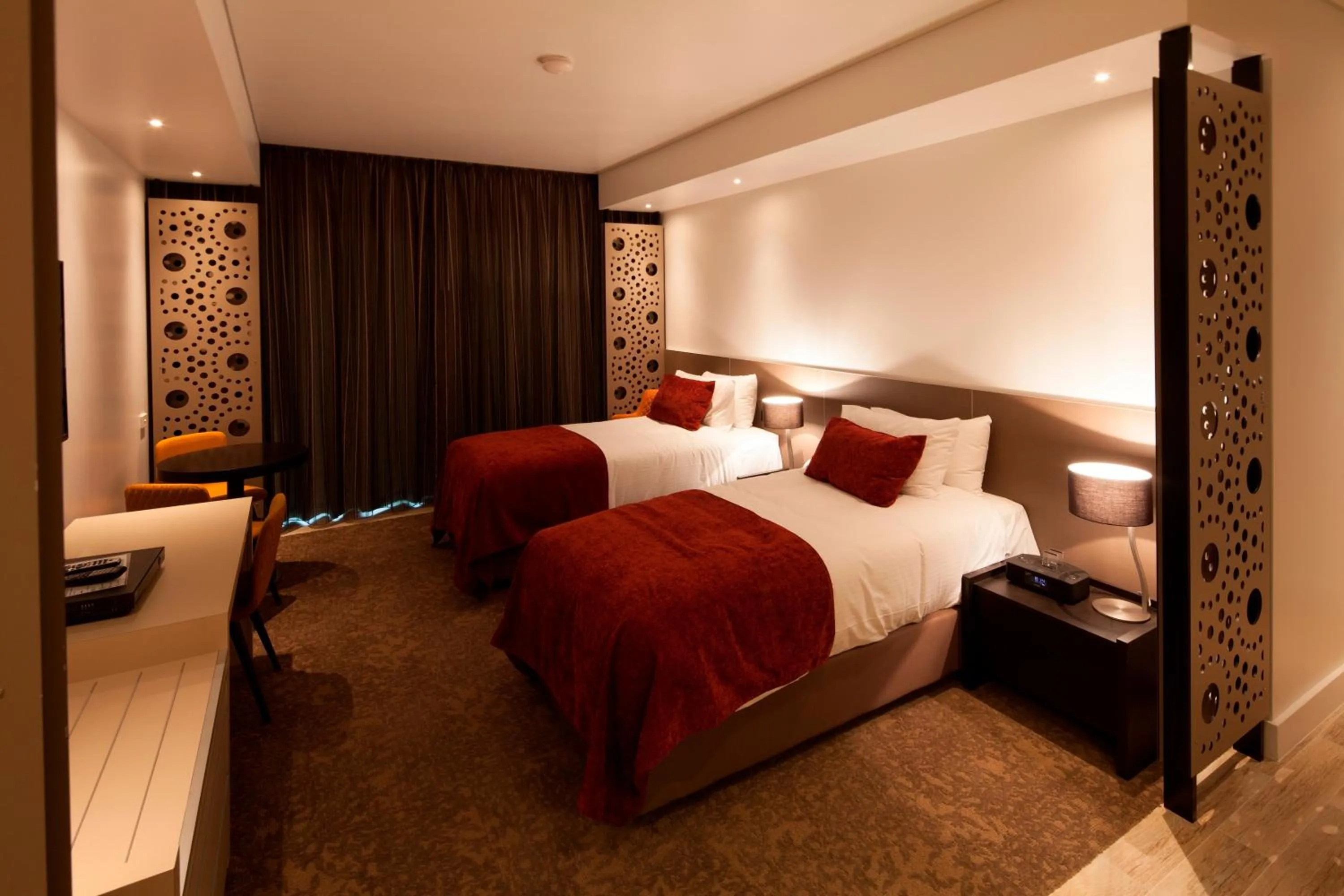 Bedroom, Bed in Bridges Villas Barooga