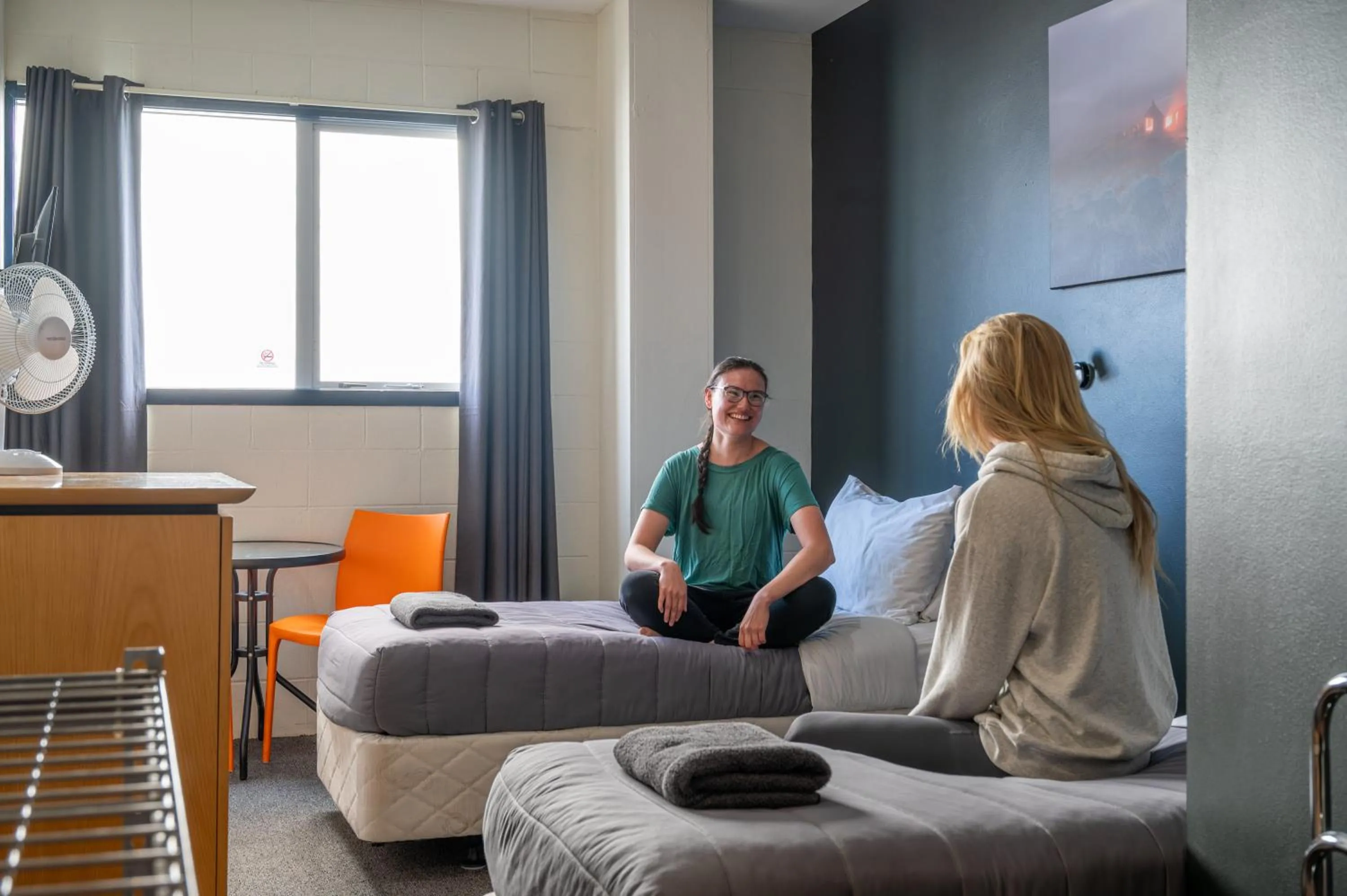 Bed in Rock Solid Backpackers Rotorua