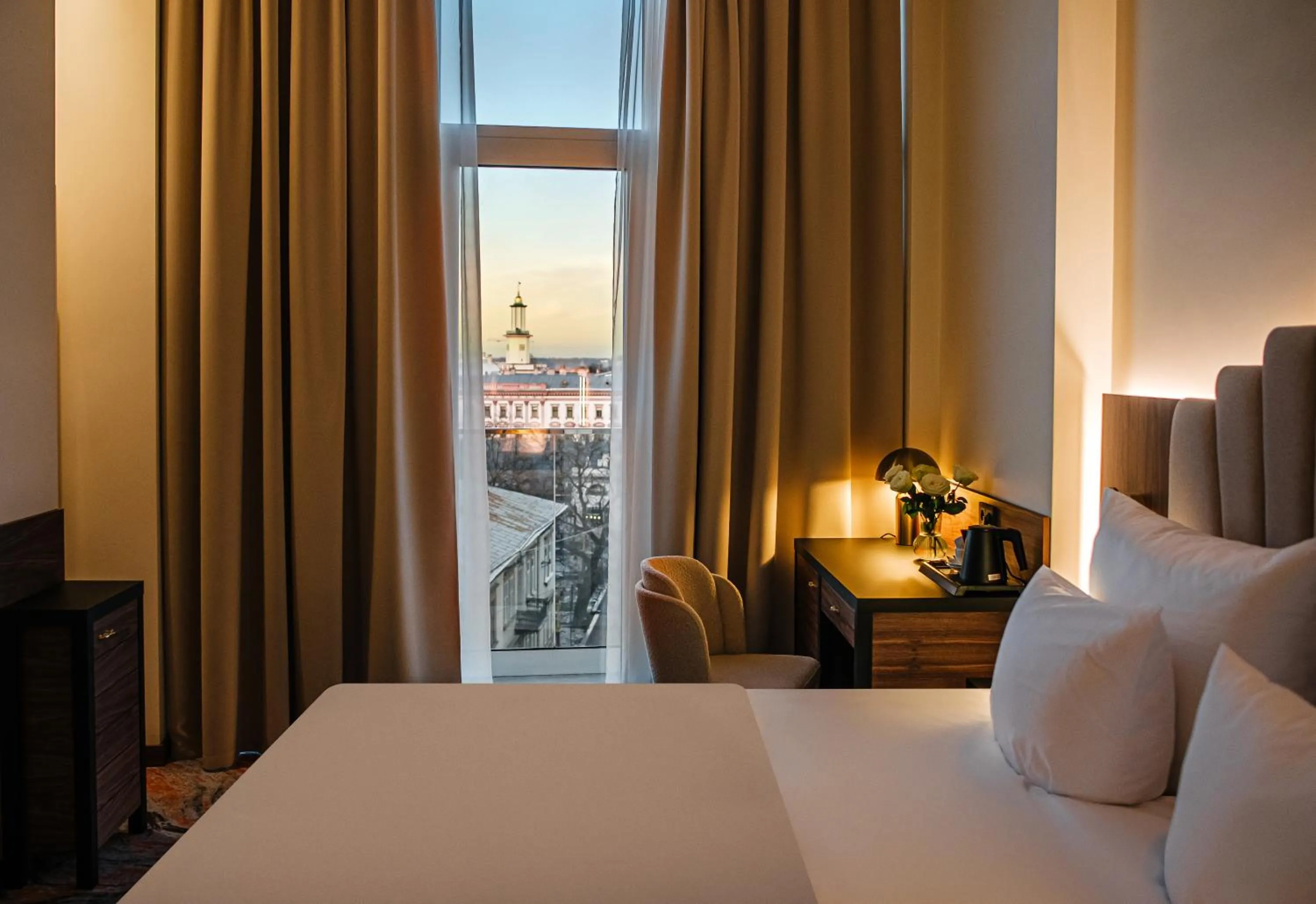 View (from property/room), Bed in Nadiya Palace & Wellness