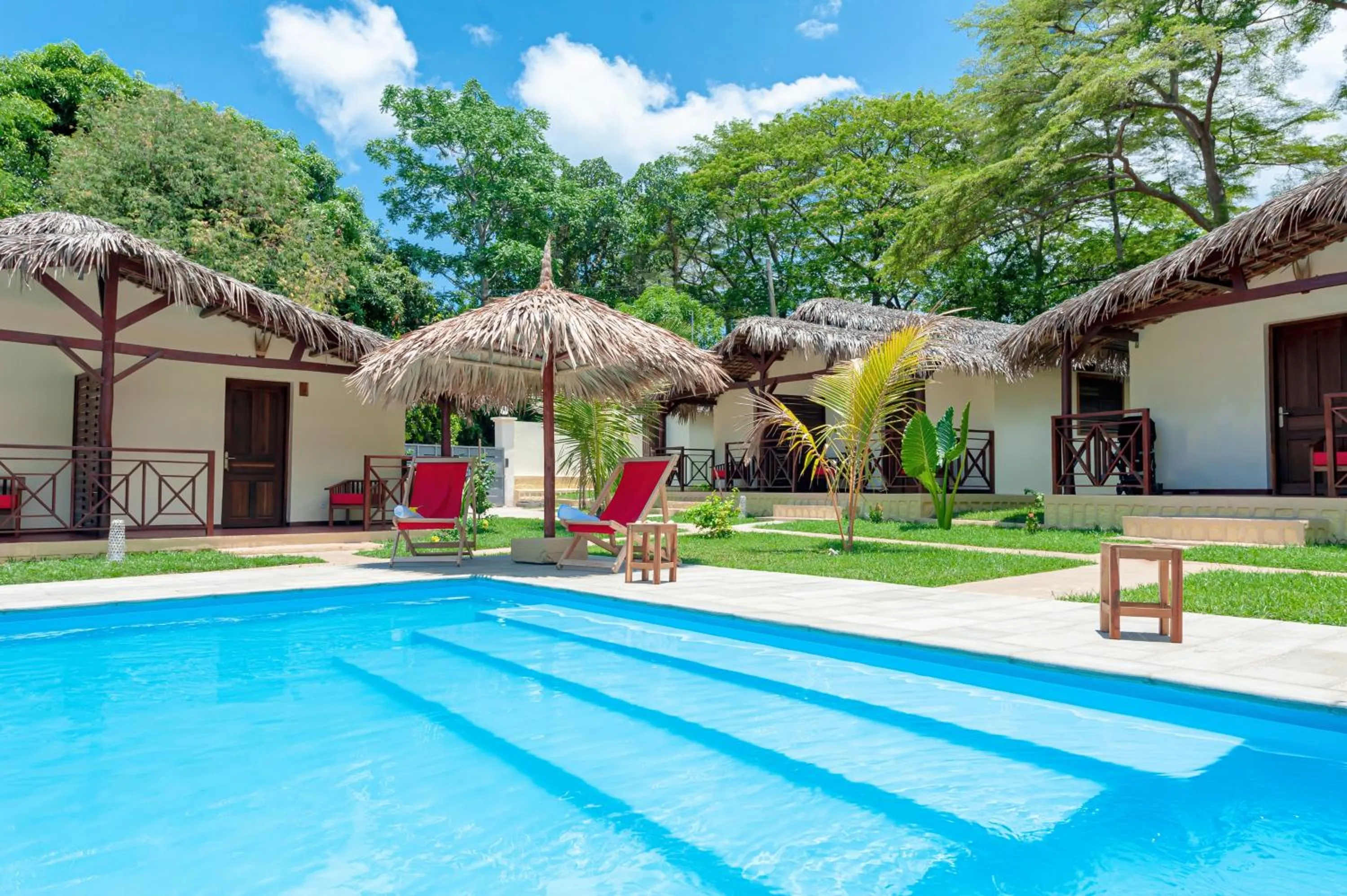 Pool view in Blue Sky Resort