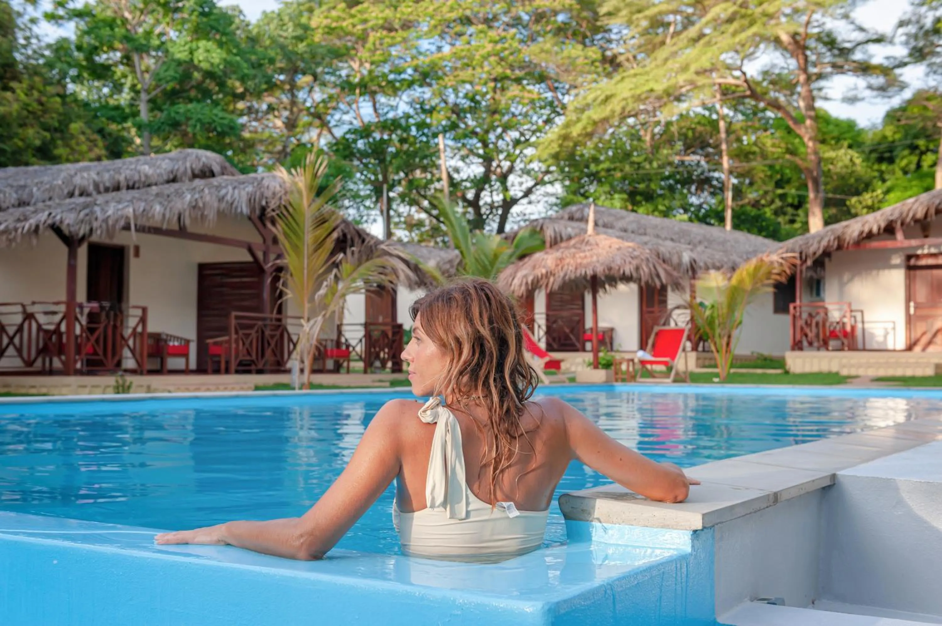 Pool view in Blue Sky Resort